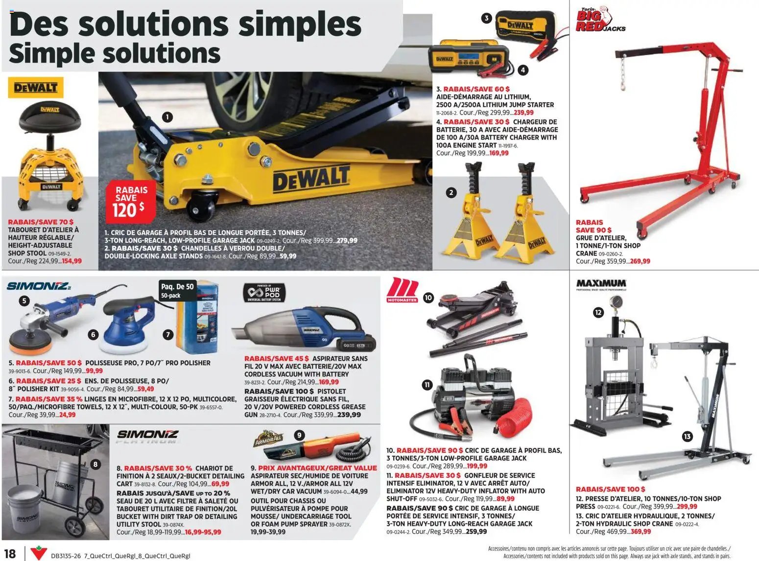 Canadian Tire circulaire - Le guide ultime des outils
