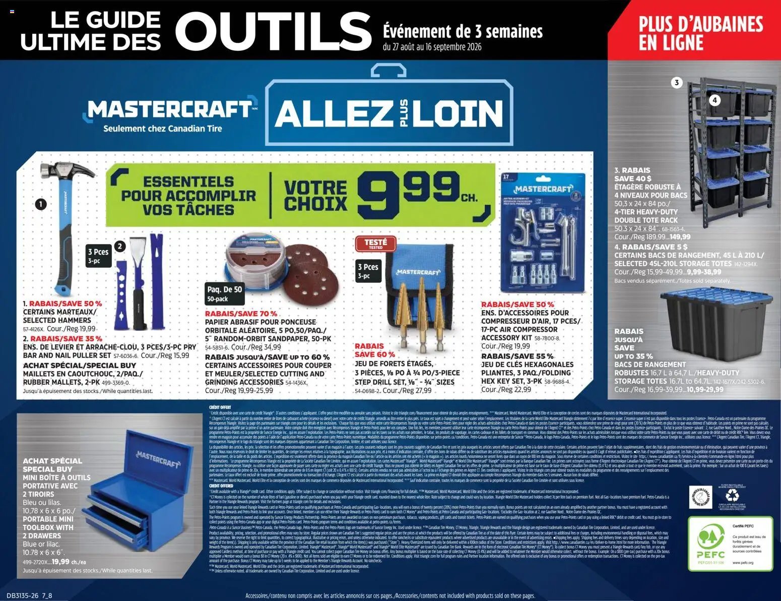Canadian Tire circulaire - Le guide ultime des outils