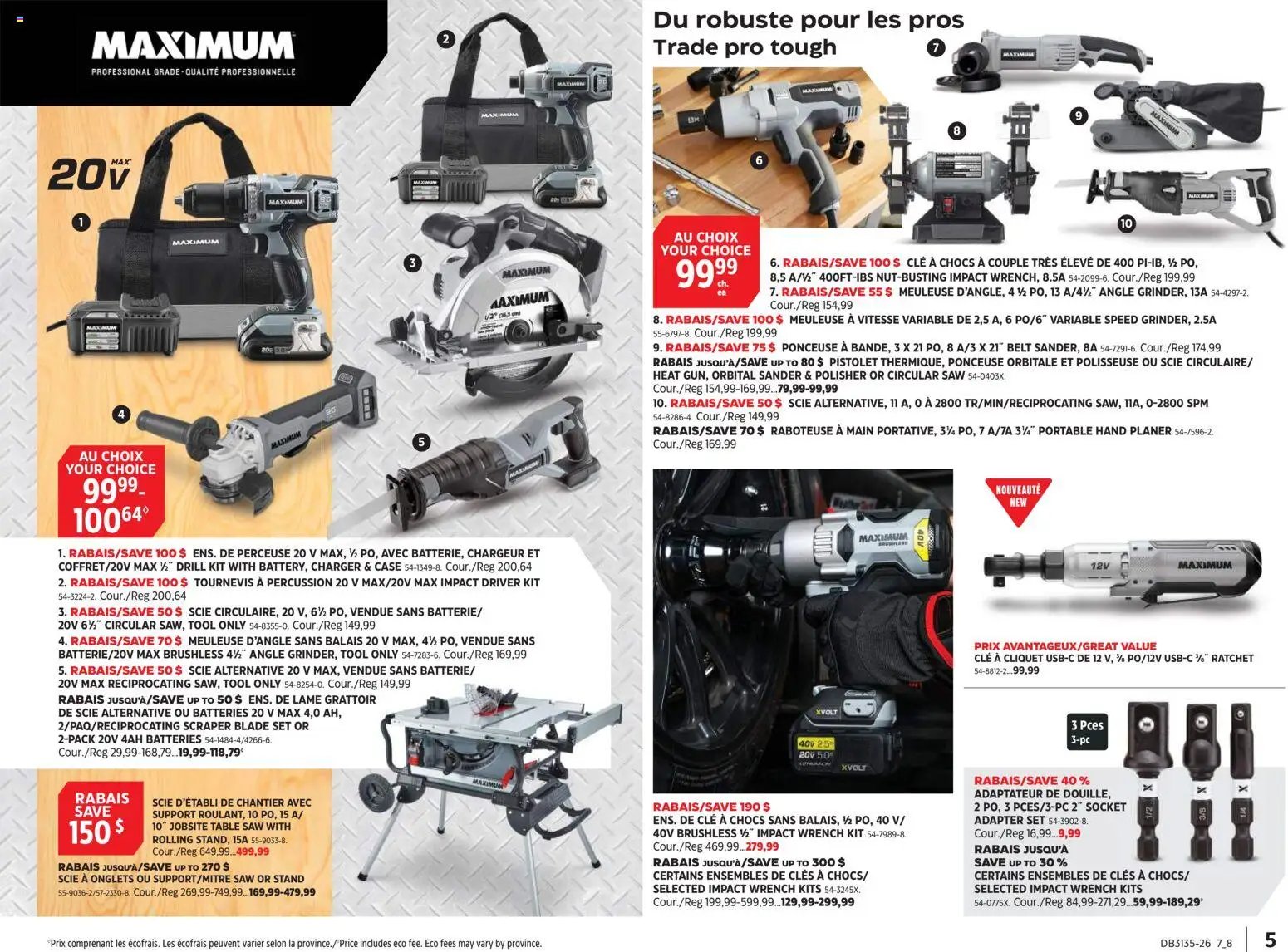 Canadian Tire circulaire - Le guide ultime des outils