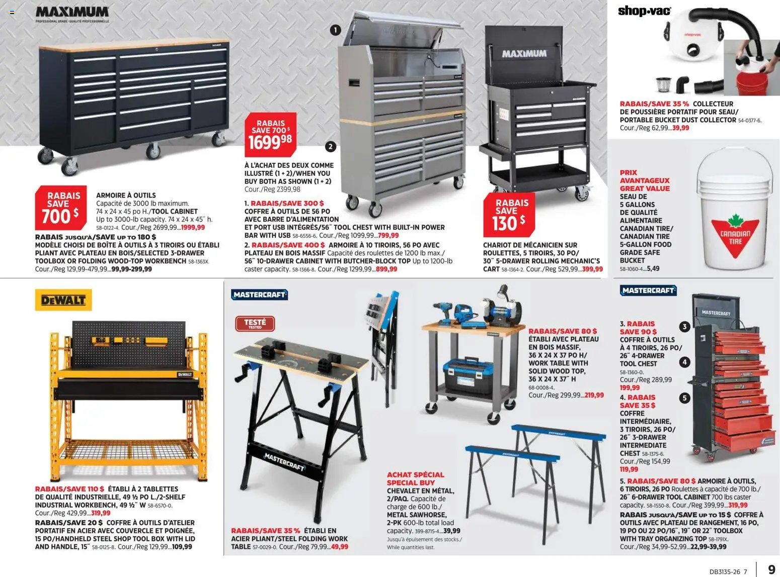 Canadian Tire circulaire - Le guide ultime des outils