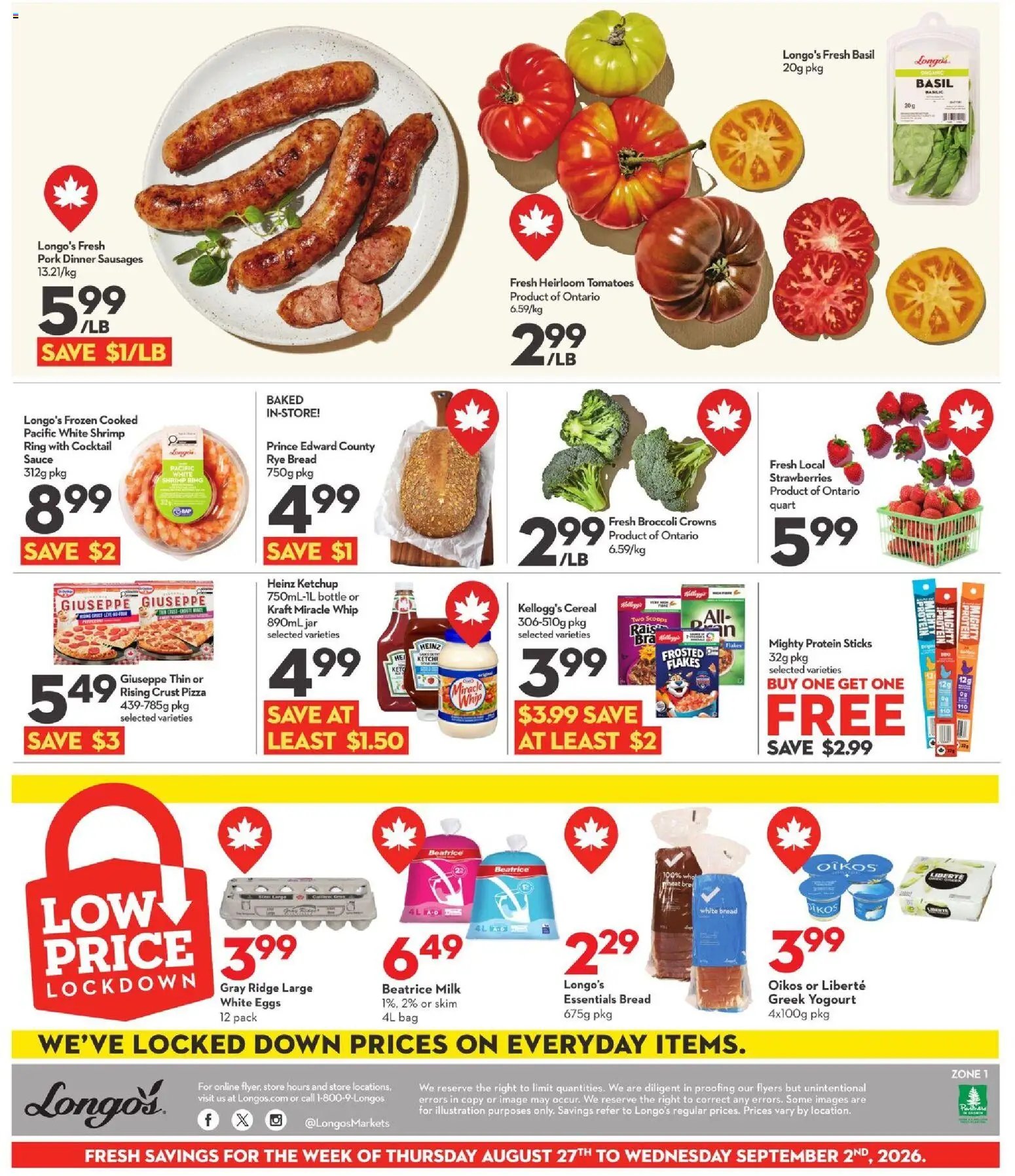 Longo's weekly flyer / circulaire