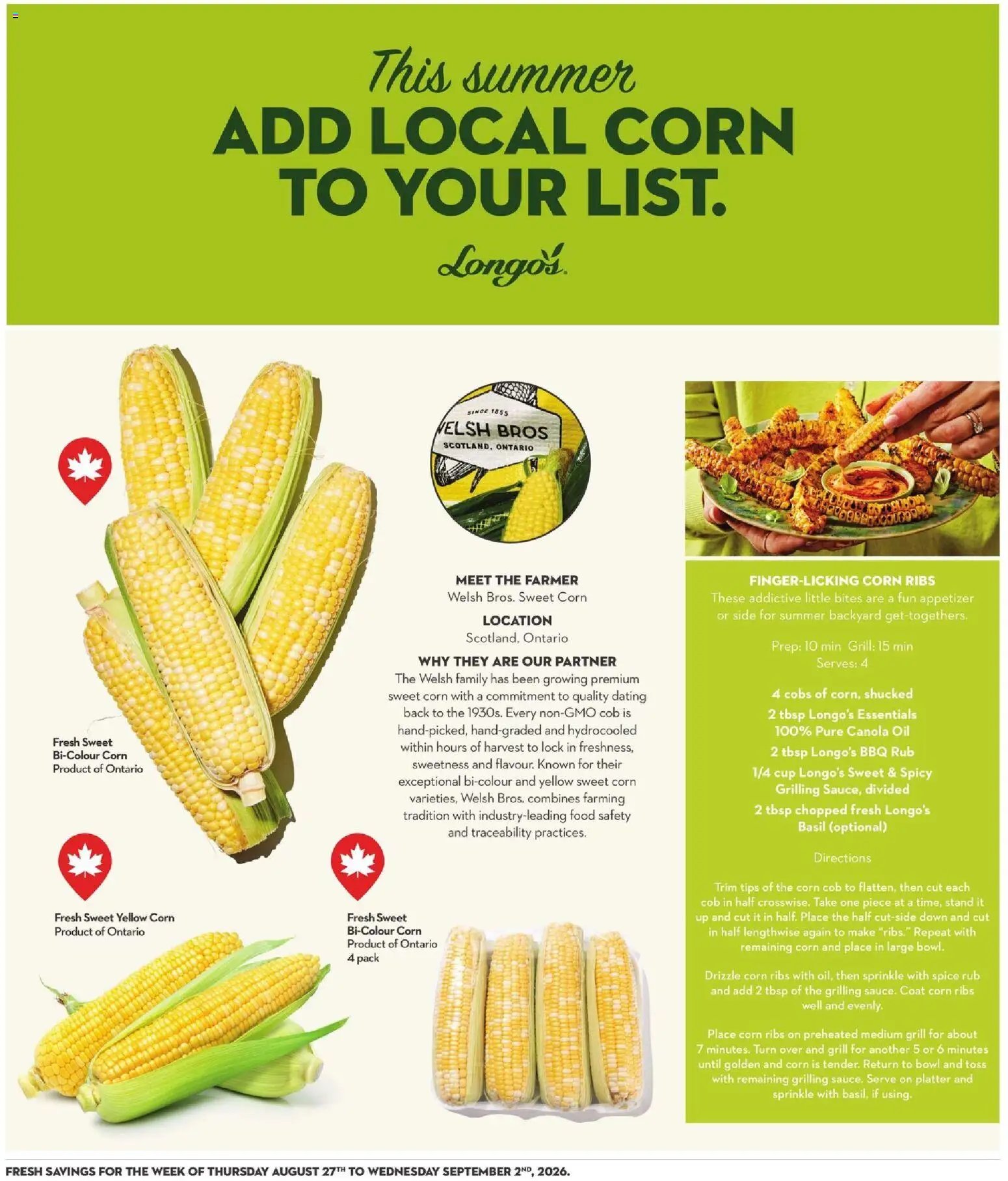 Longo's weekly flyer / circulaire
