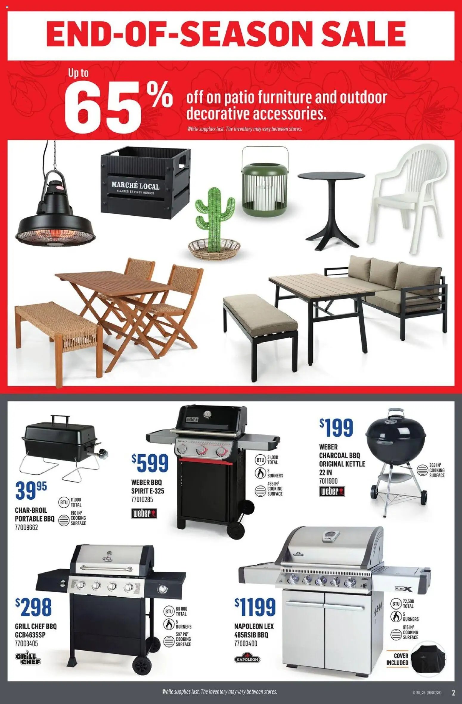 Canac weekly flyer