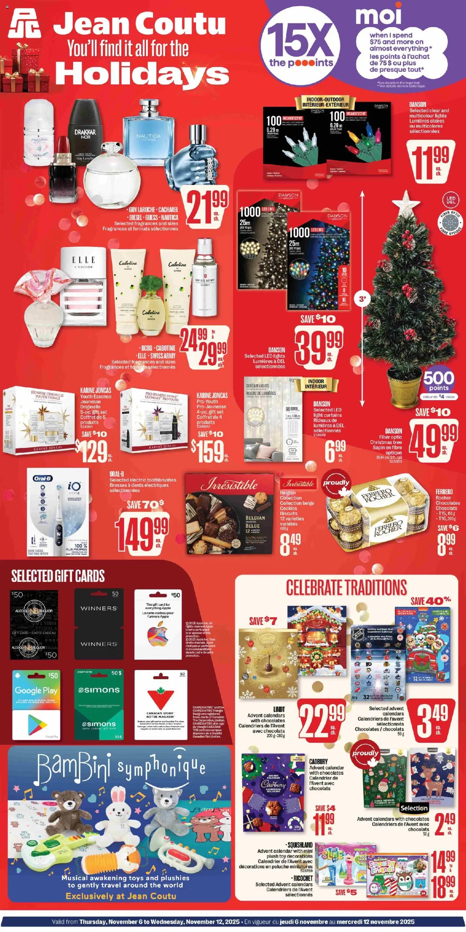Jean Coutu - Christmas flyer