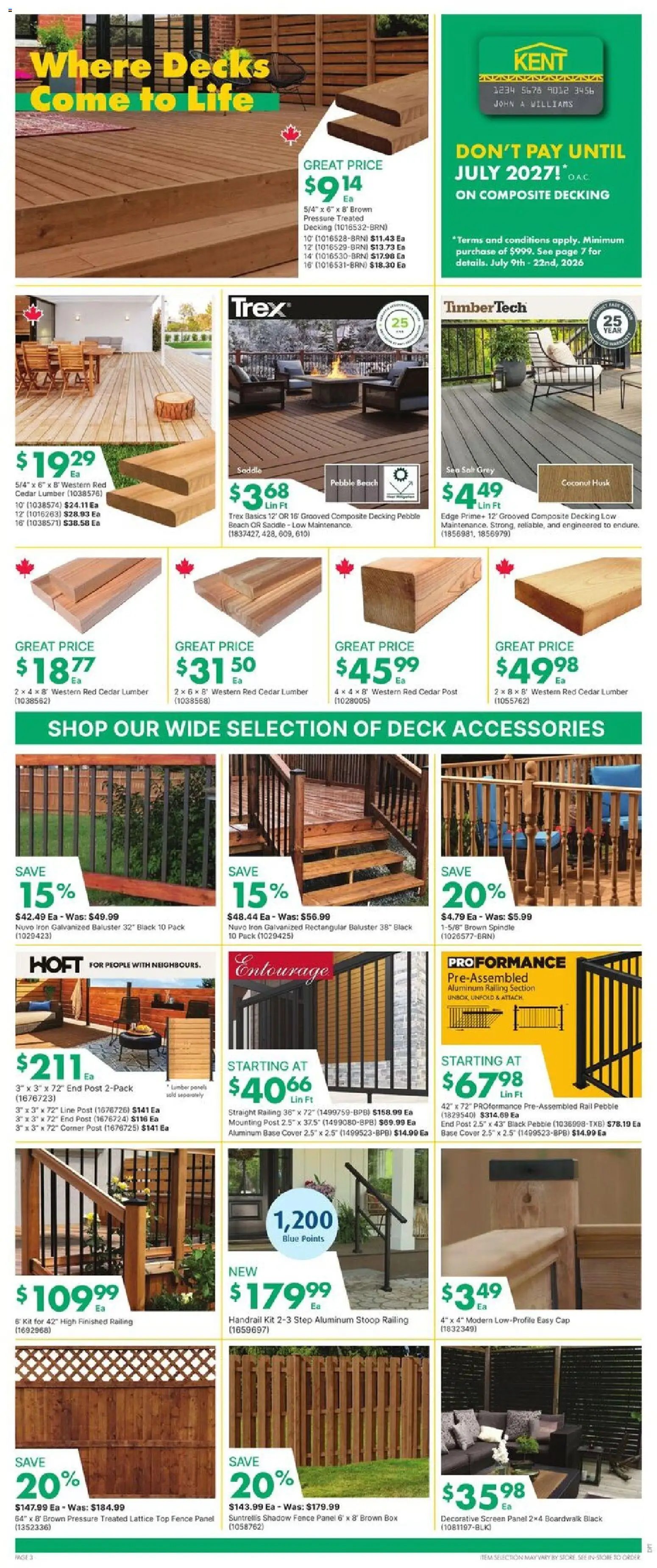 Kent weekly flyer - NS