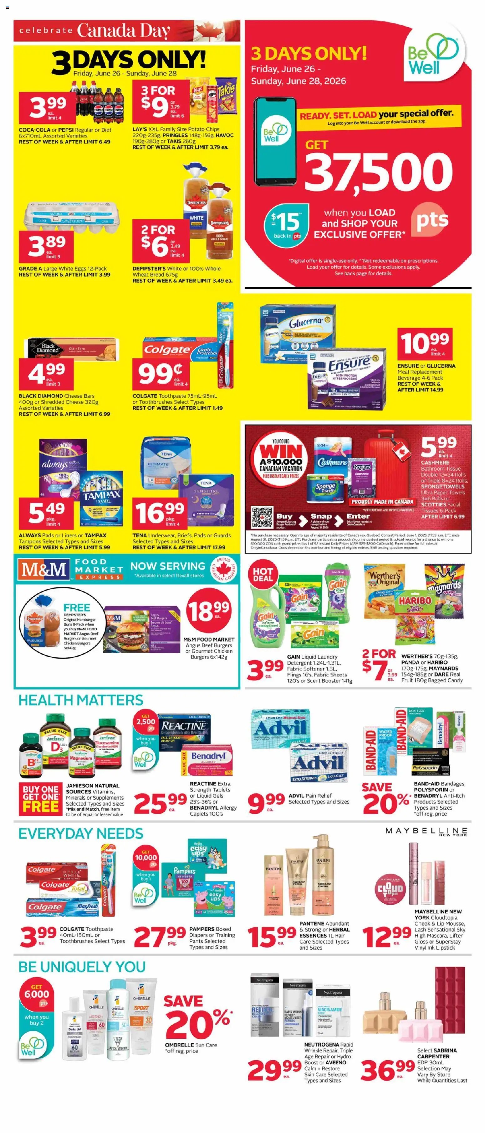Rexall weekly flyer / circulaire