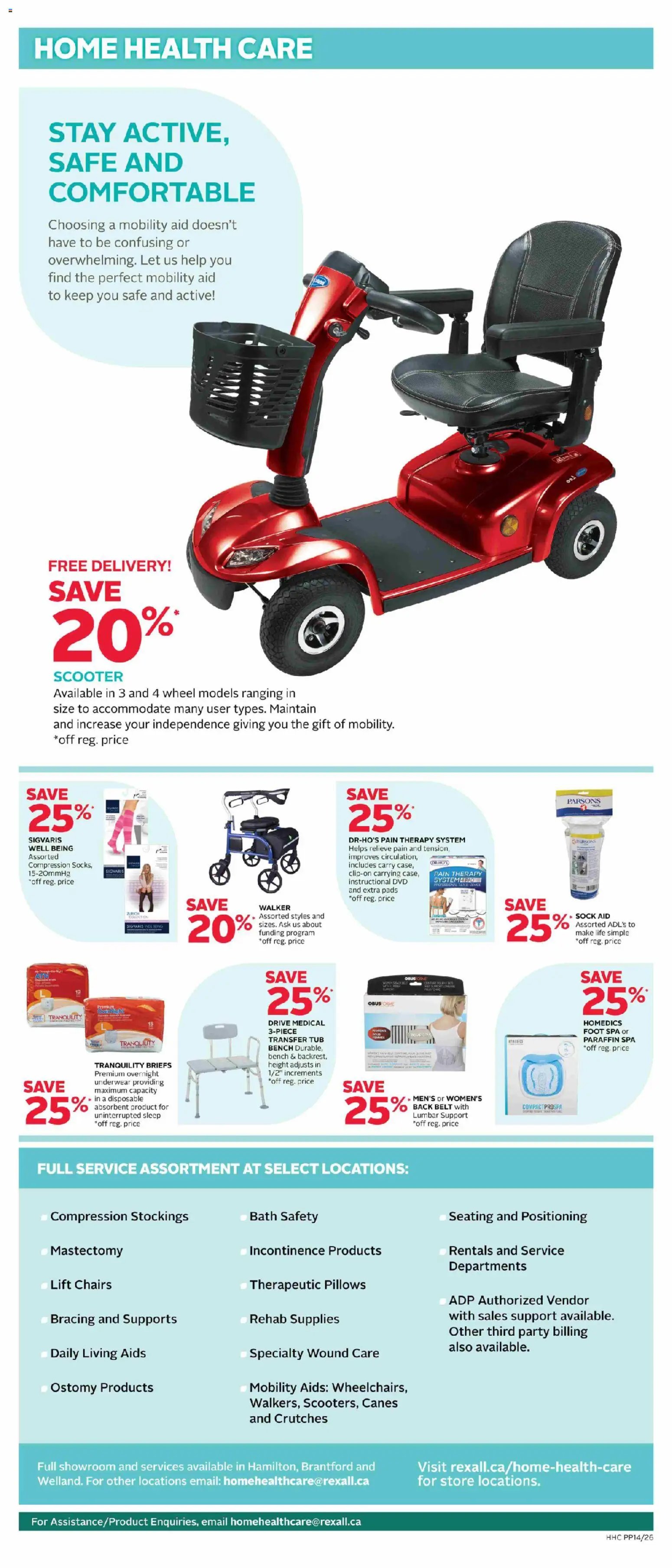 Rexall weekly flyer / circulaire