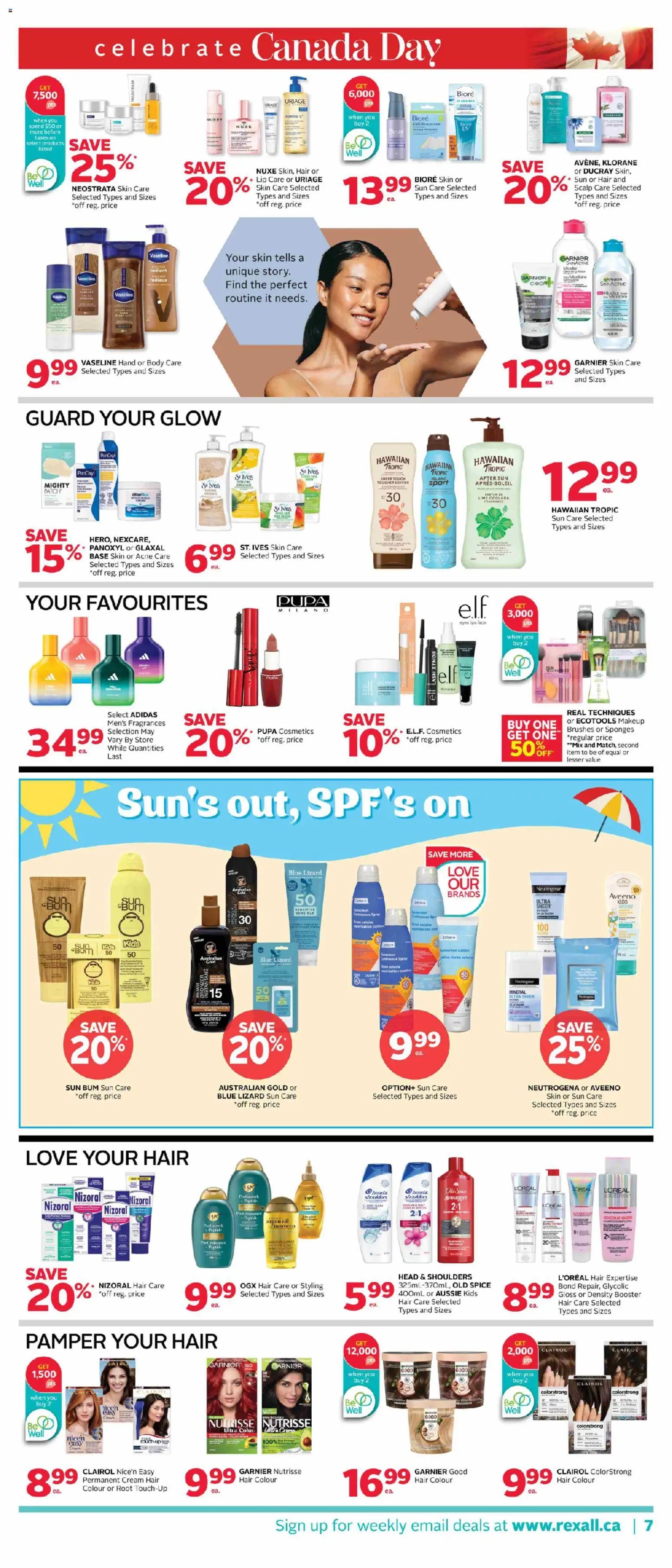 Rexall weekly flyer / circulaire
