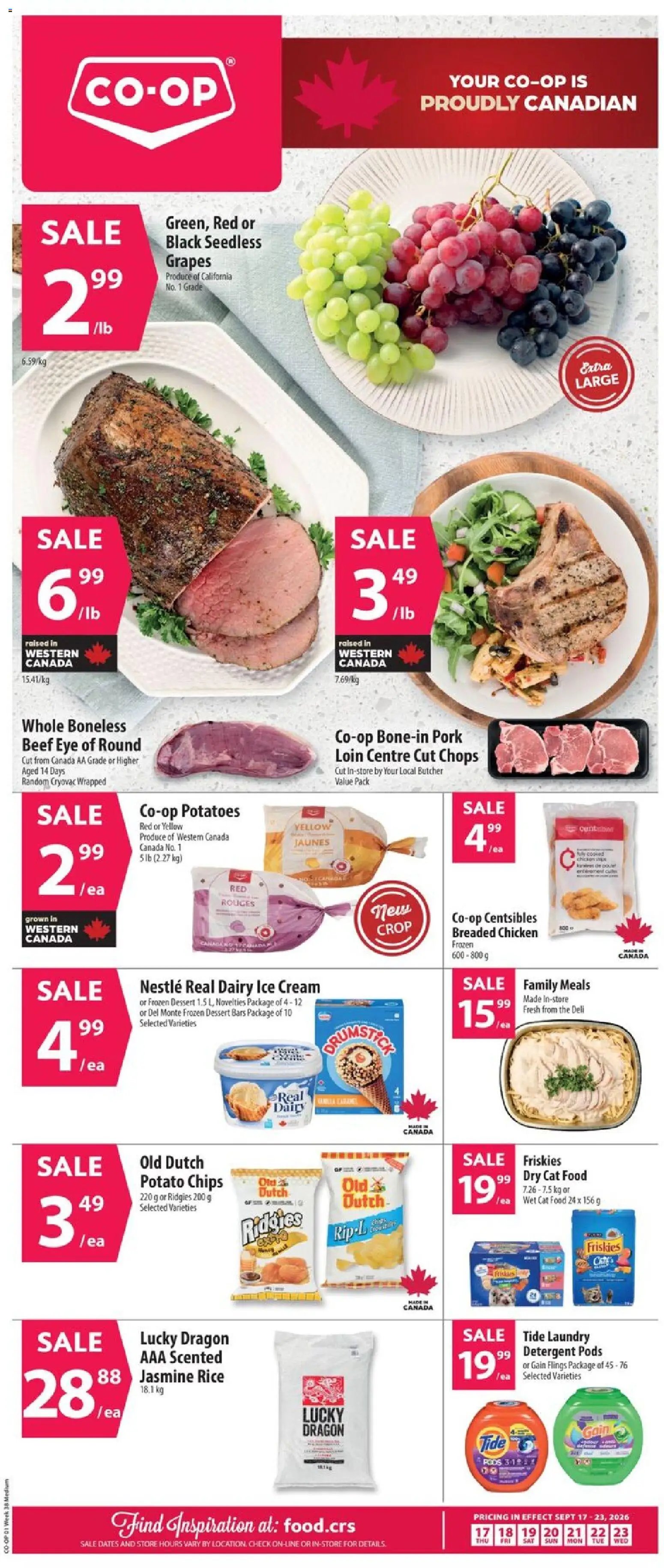 Co-op Food weekly flyer / circulaire