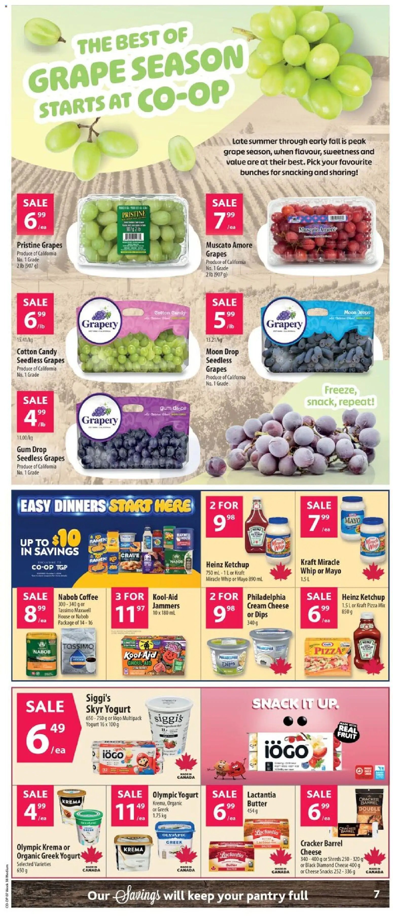 Co-op Food weekly flyer / circulaire
