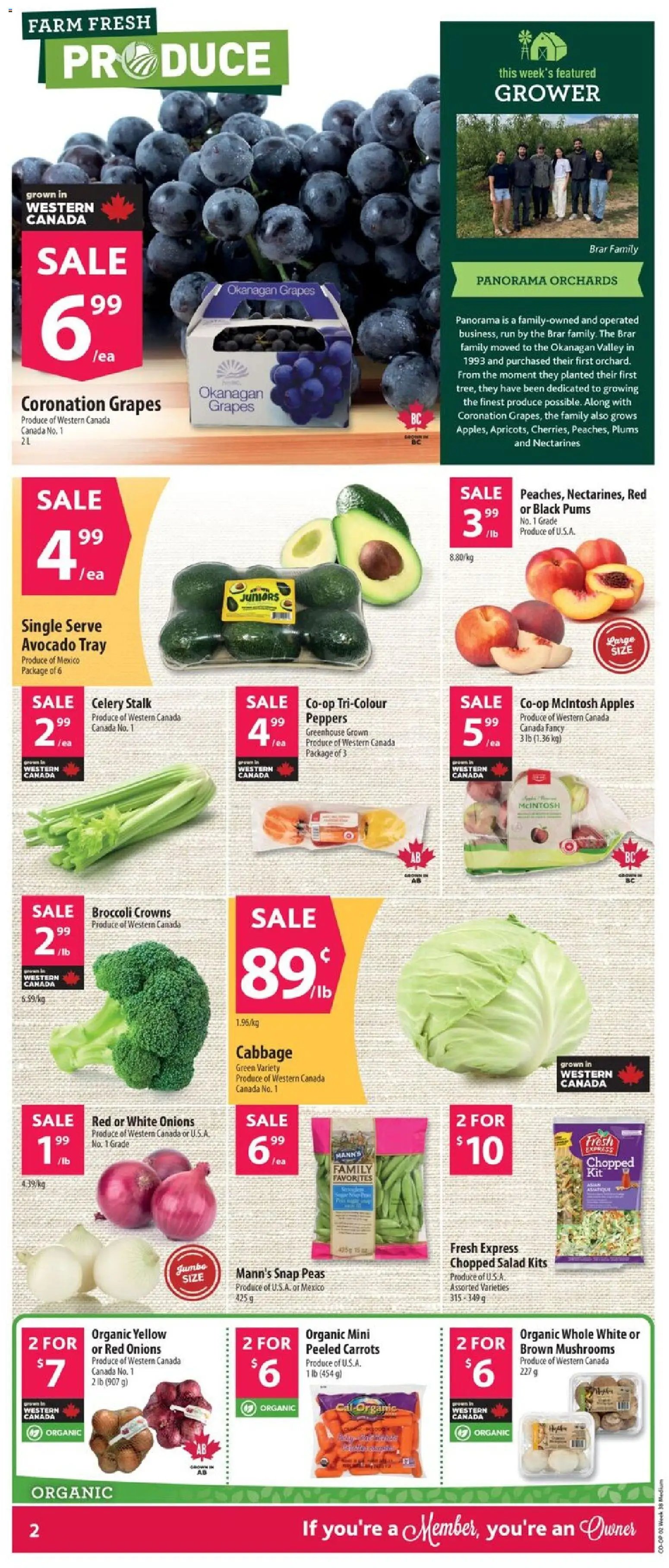 Co-op Food weekly flyer / circulaire