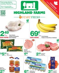 Highland Farms weekly flyer / circulaire