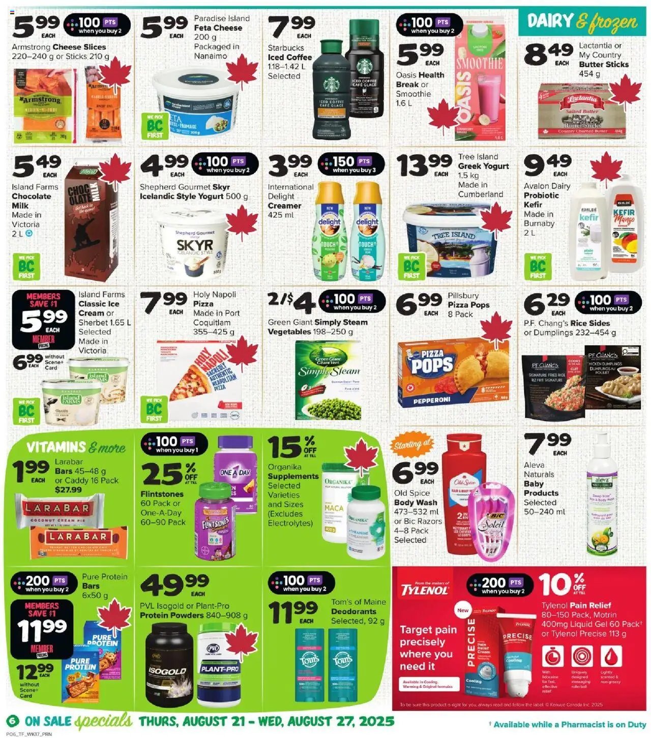 Thrifty Foods weekly flyer / circulaire