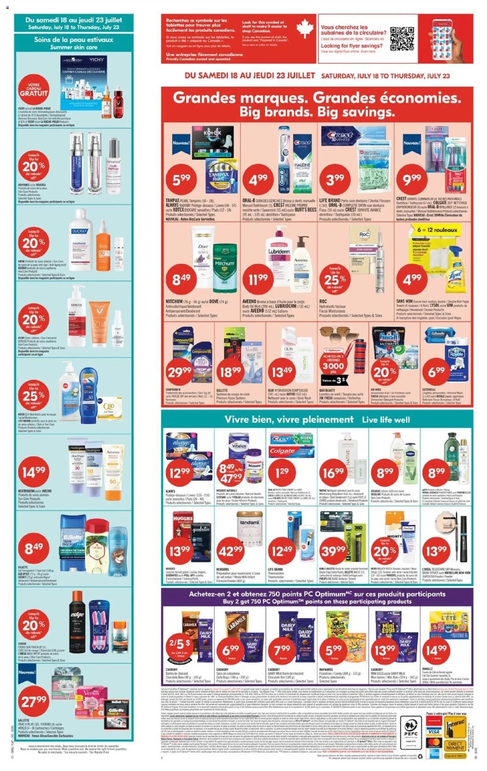 Pharmaprix weekly flyer / circulaire