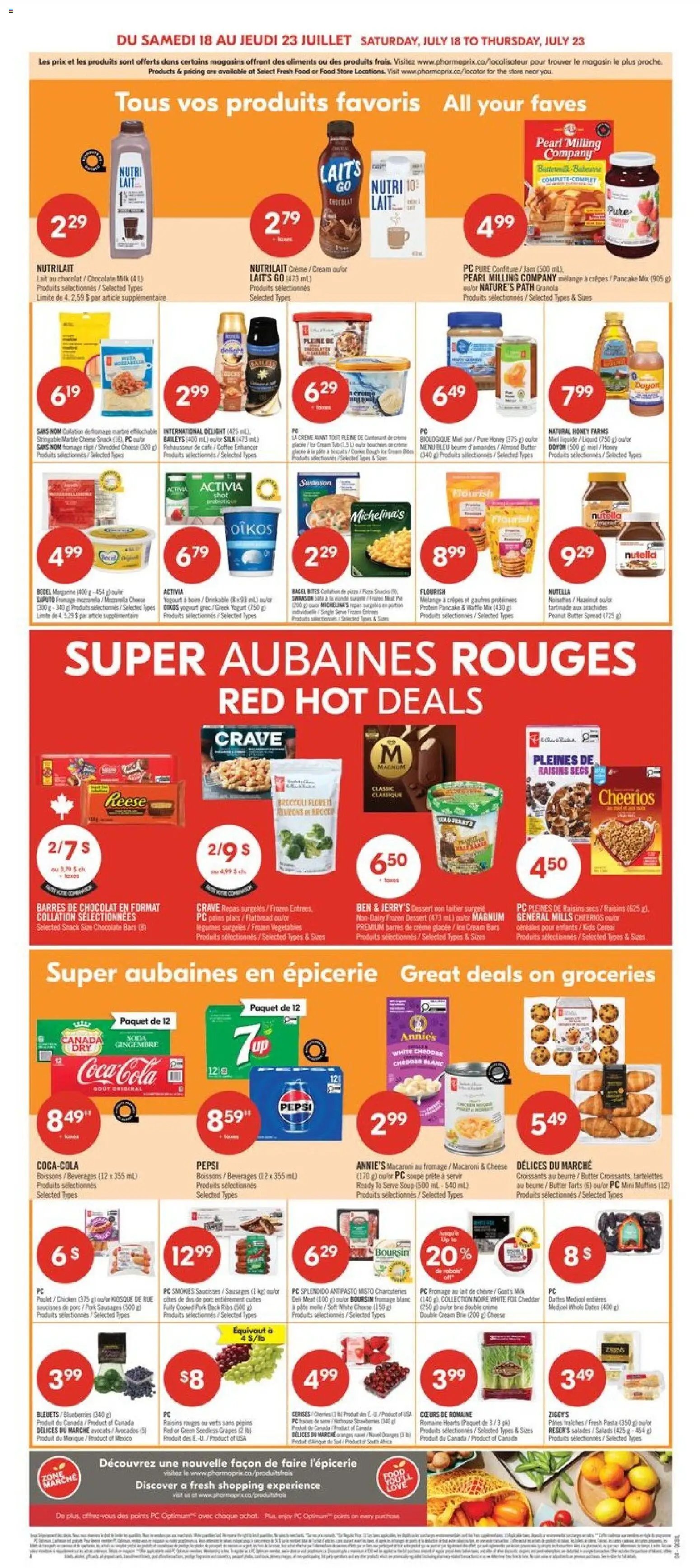 Pharmaprix weekly flyer / circulaire
