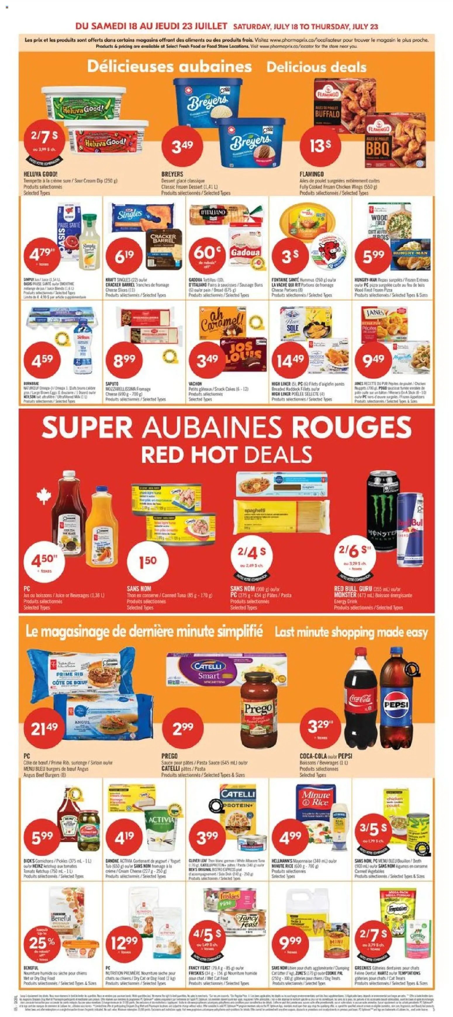 Pharmaprix weekly flyer / circulaire