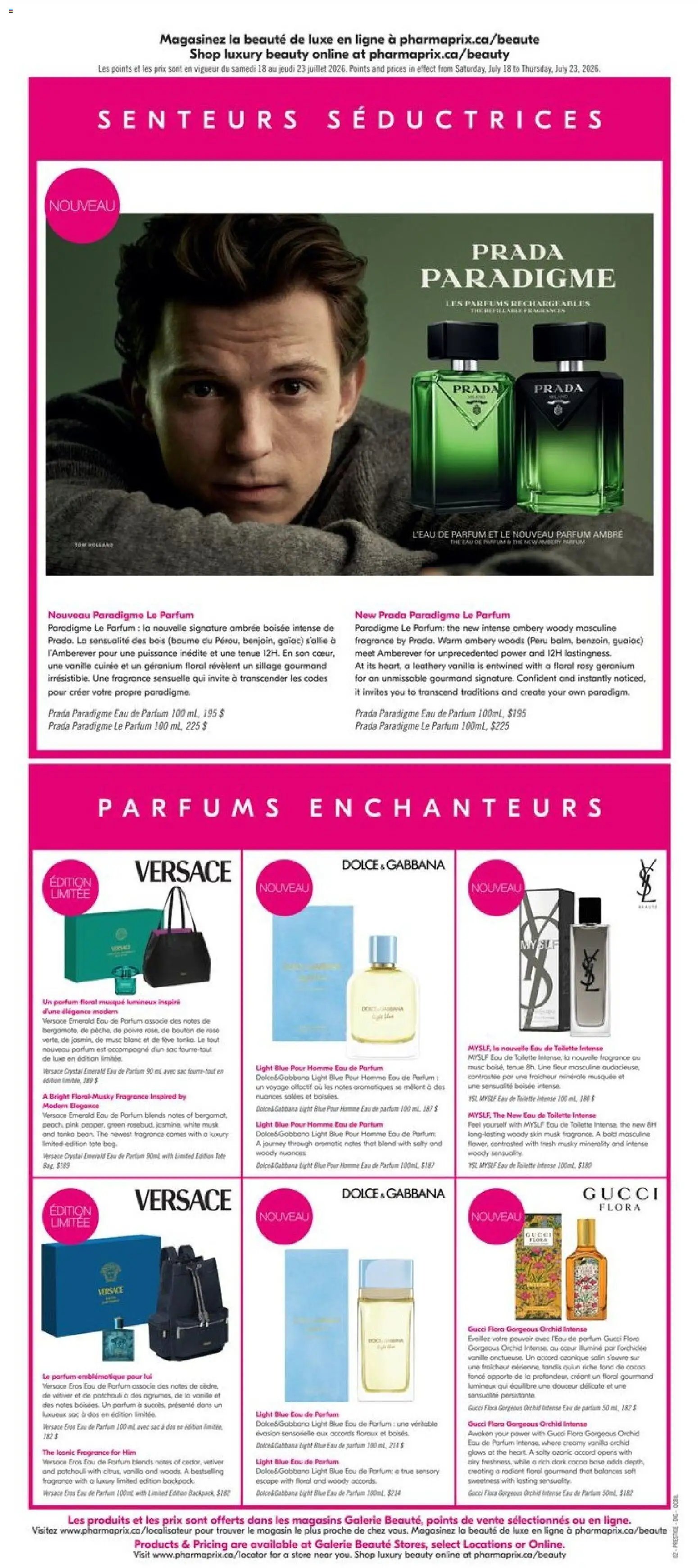 Pharmaprix weekly flyer / circulaire
