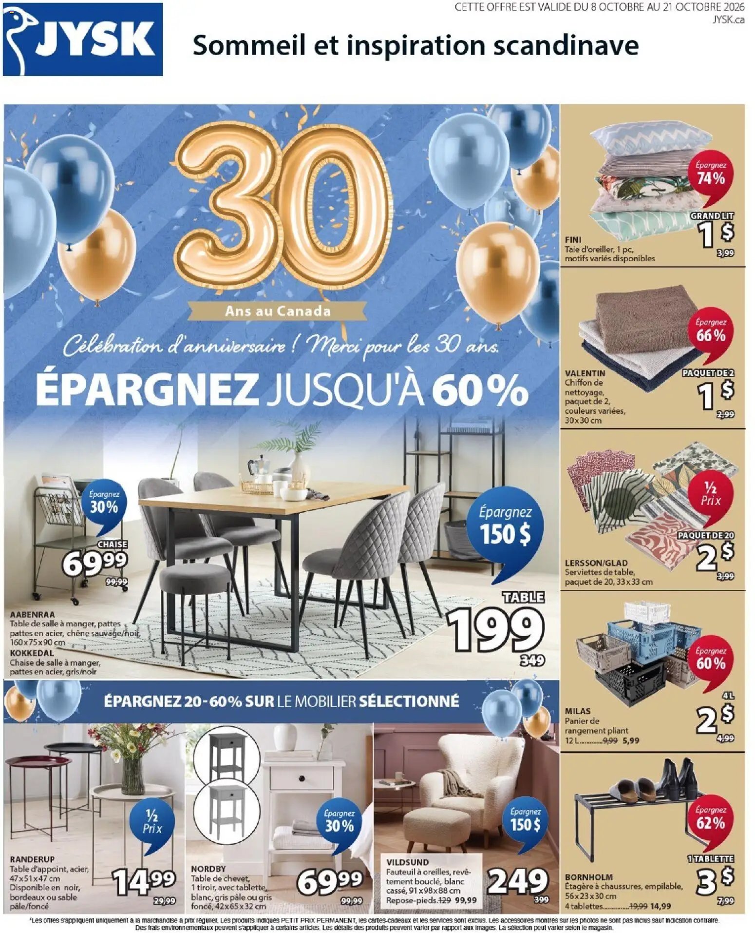 JYSK circulaire
