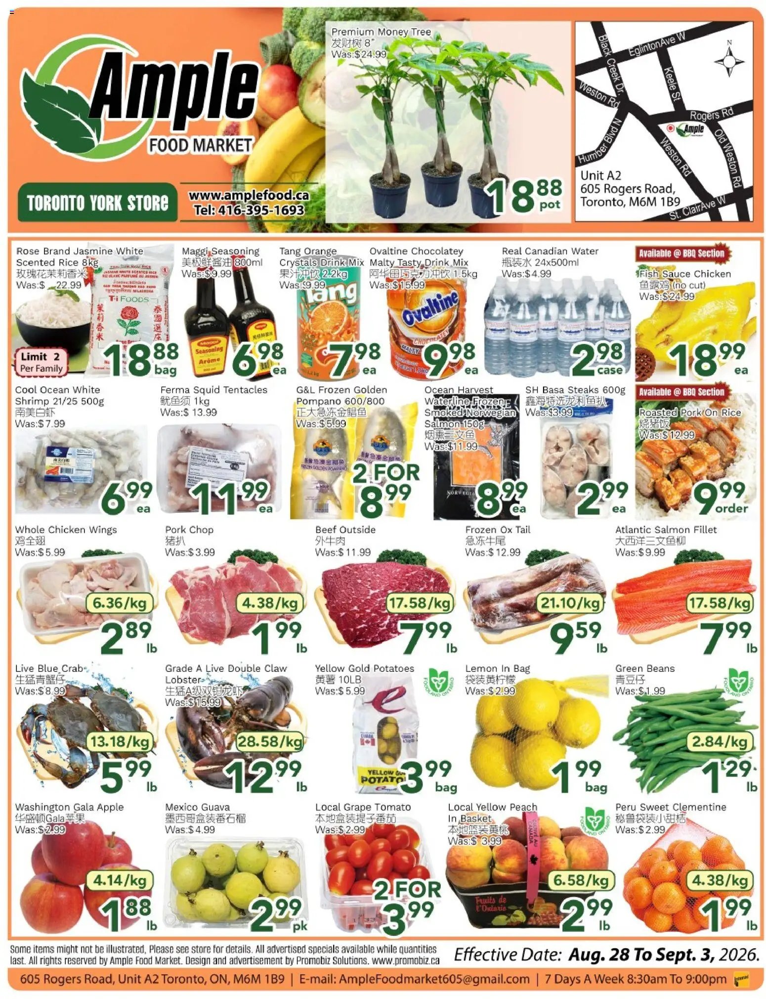Ample Food Market weekly flyer Toronto York