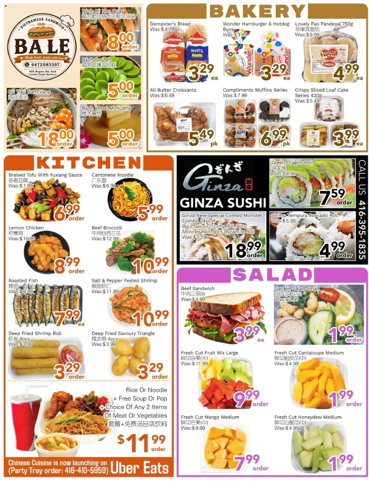 Ample Food Market weekly flyer Toronto York