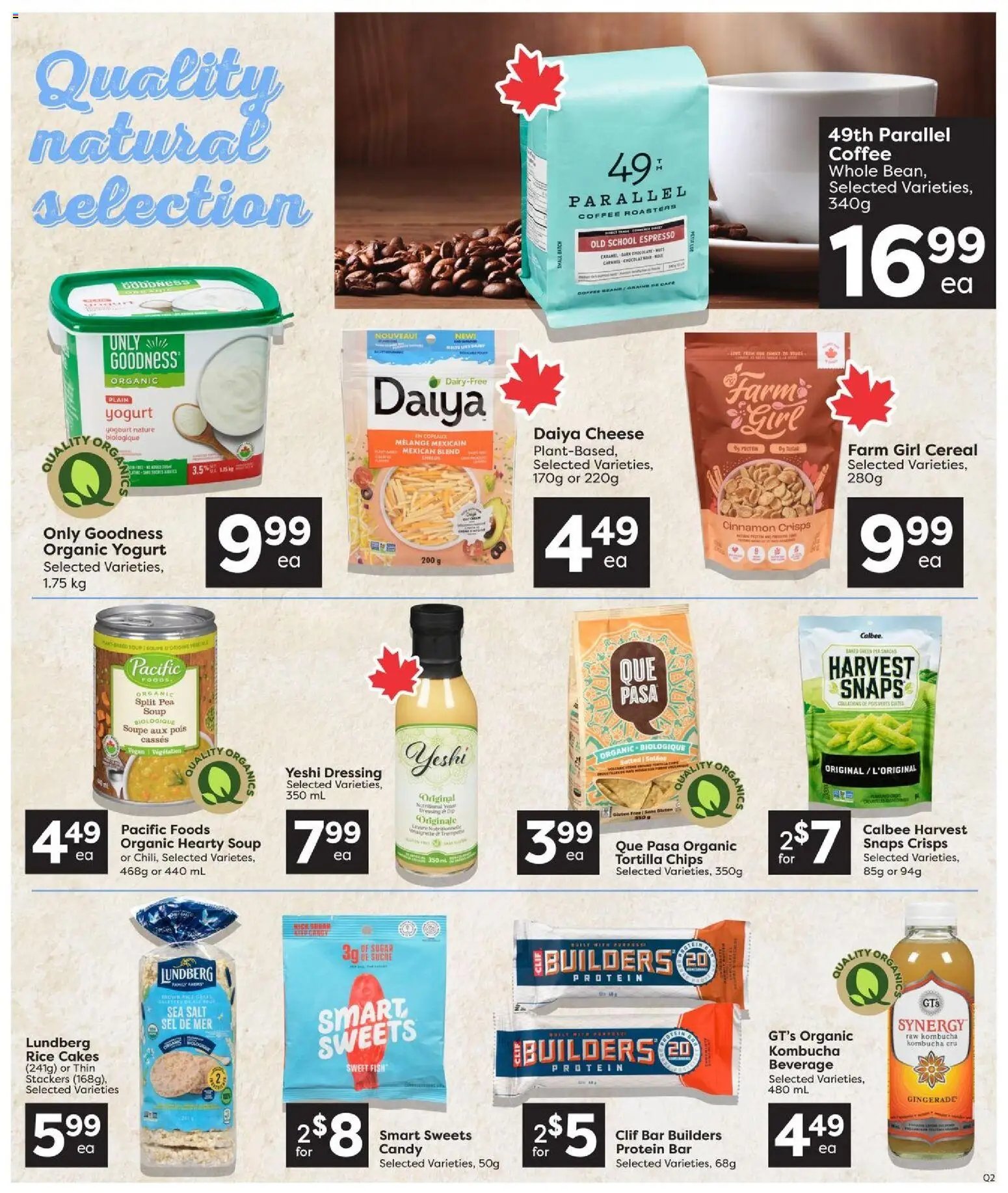 Quality Foods weekly flyer / circulaire