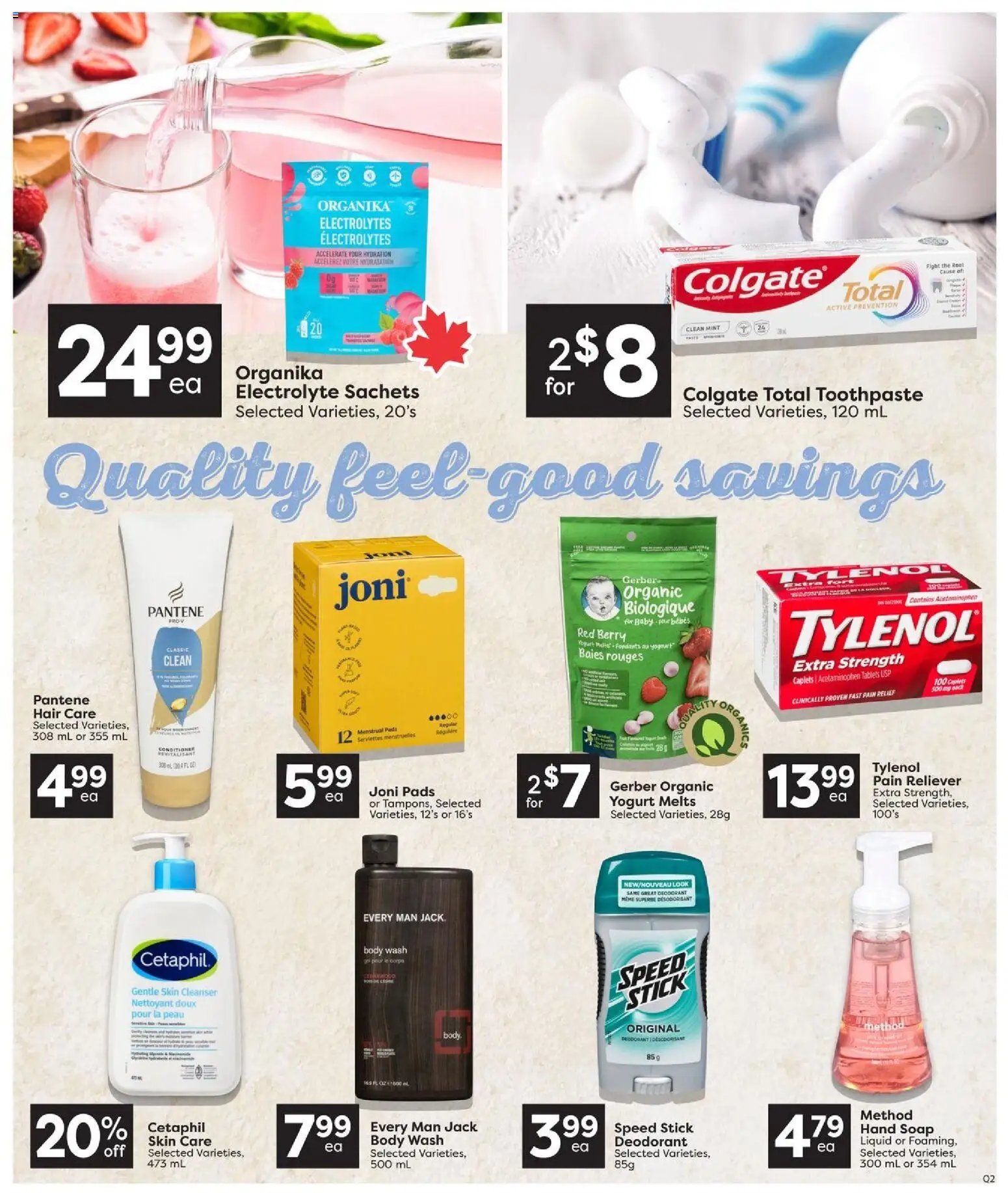 Quality Foods weekly flyer / circulaire