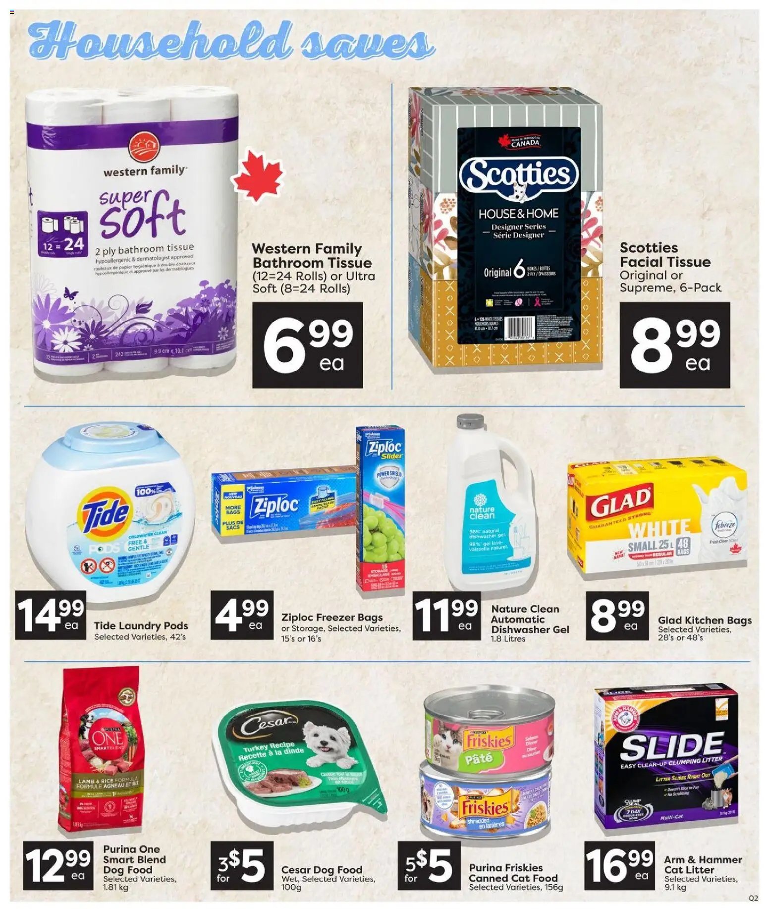 Quality Foods weekly flyer / circulaire