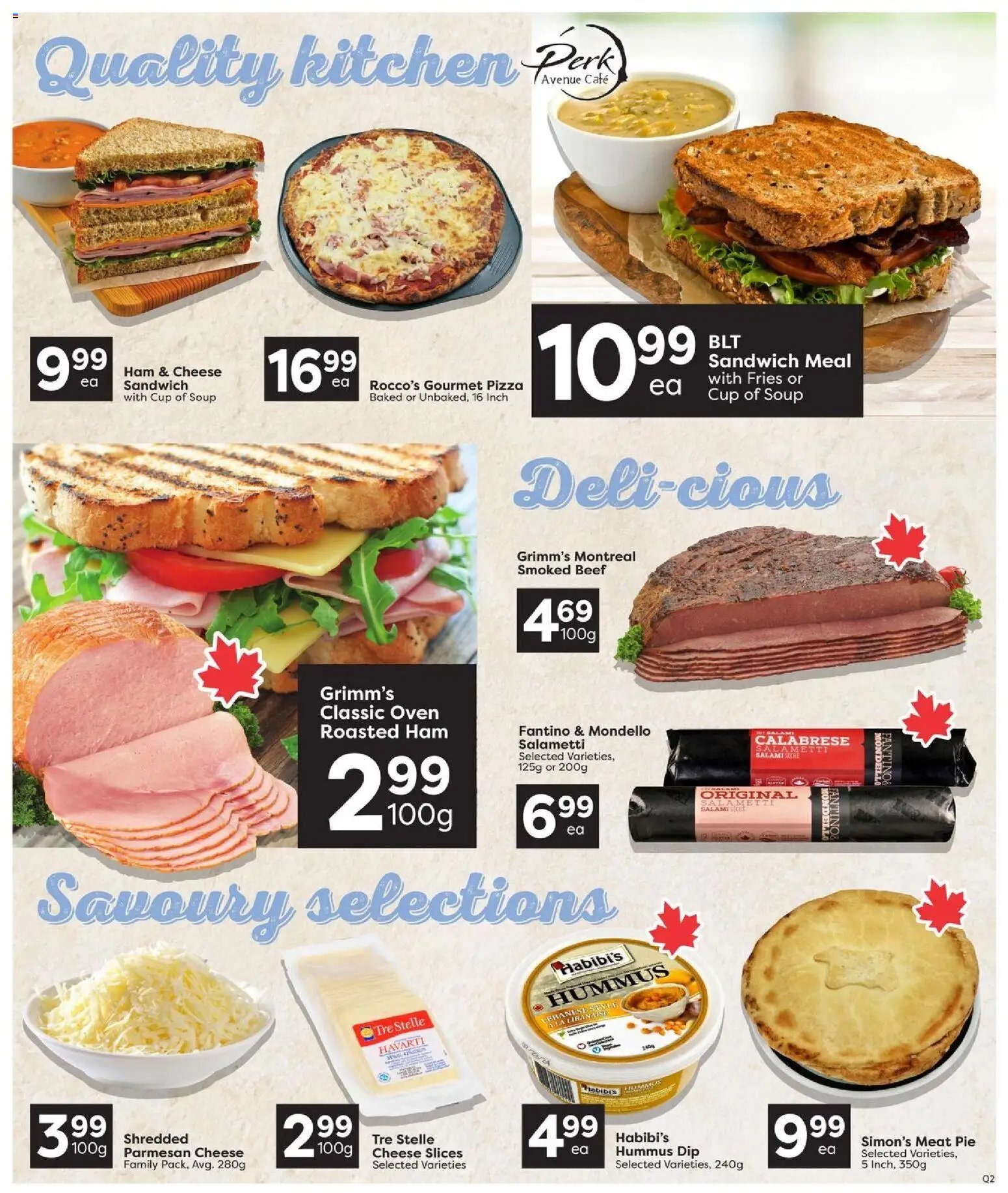 Quality Foods weekly flyer / circulaire