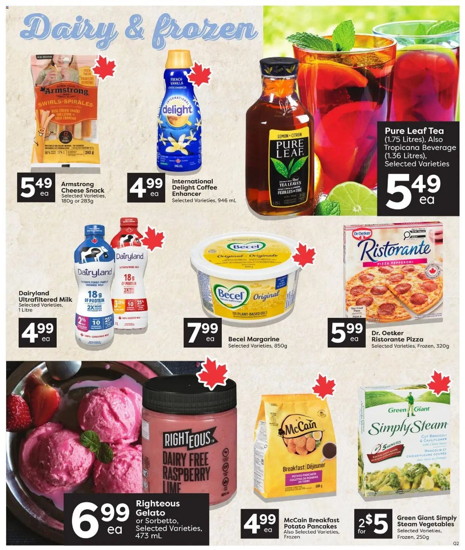 Quality Foods weekly flyer / circulaire