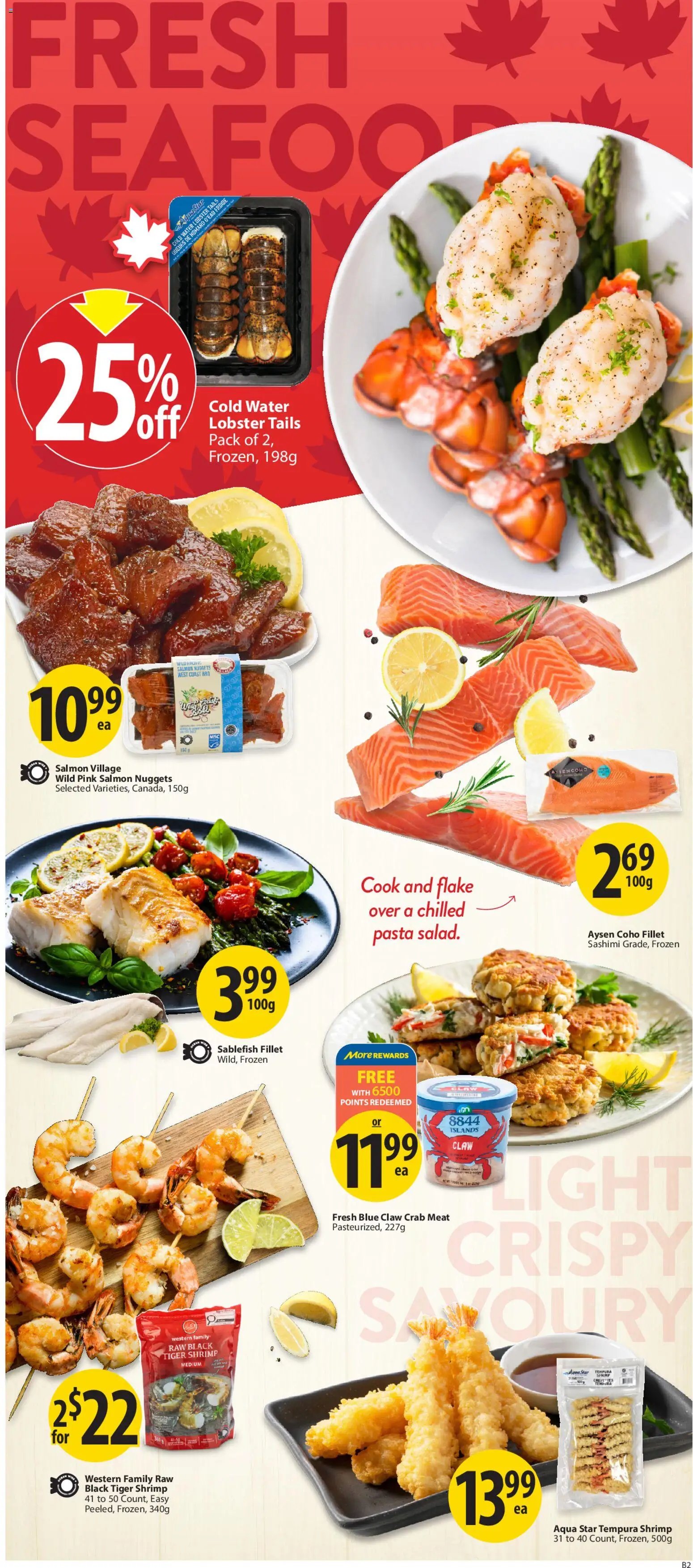 Save on foods weekly flyer / circulaire