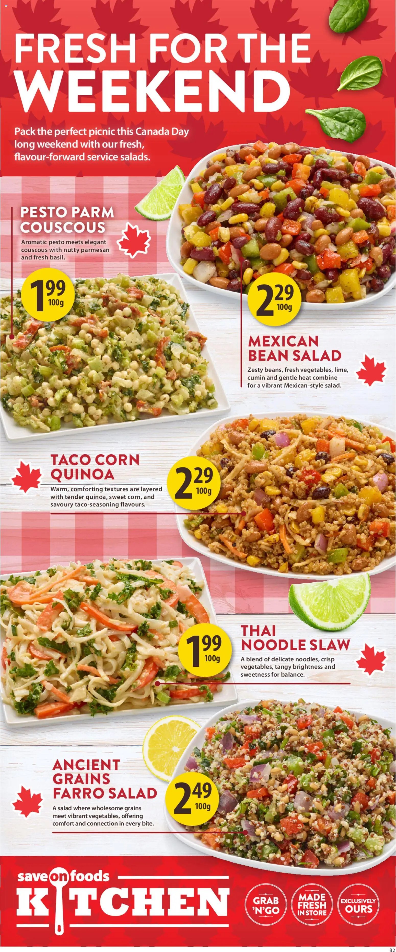 Save on foods weekly flyer / circulaire
