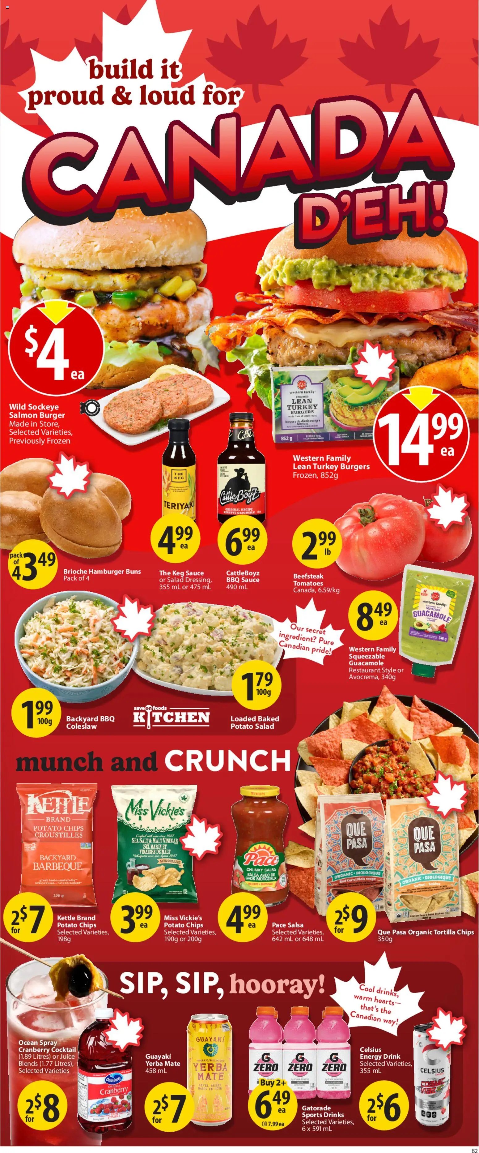 Save on foods weekly flyer / circulaire
