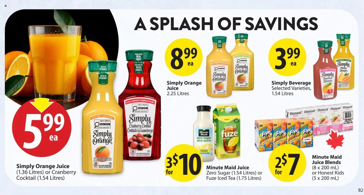Save on foods weekly flyer / circulaire