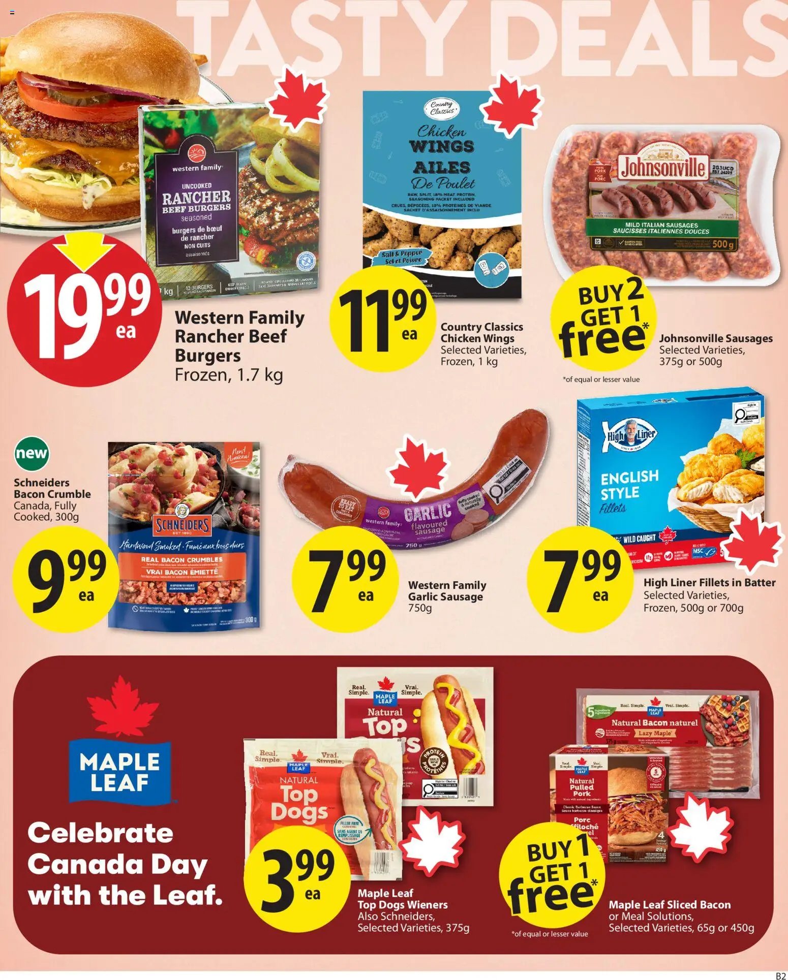 Save on foods weekly flyer / circulaire