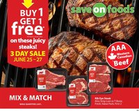 Save on foods weekly flyer / circulaire