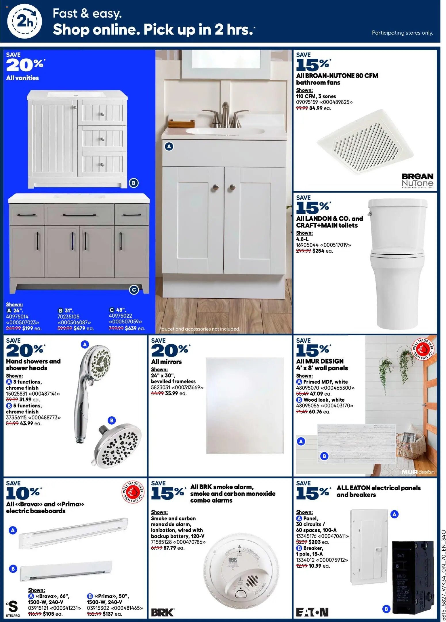 Rona weekly flyer