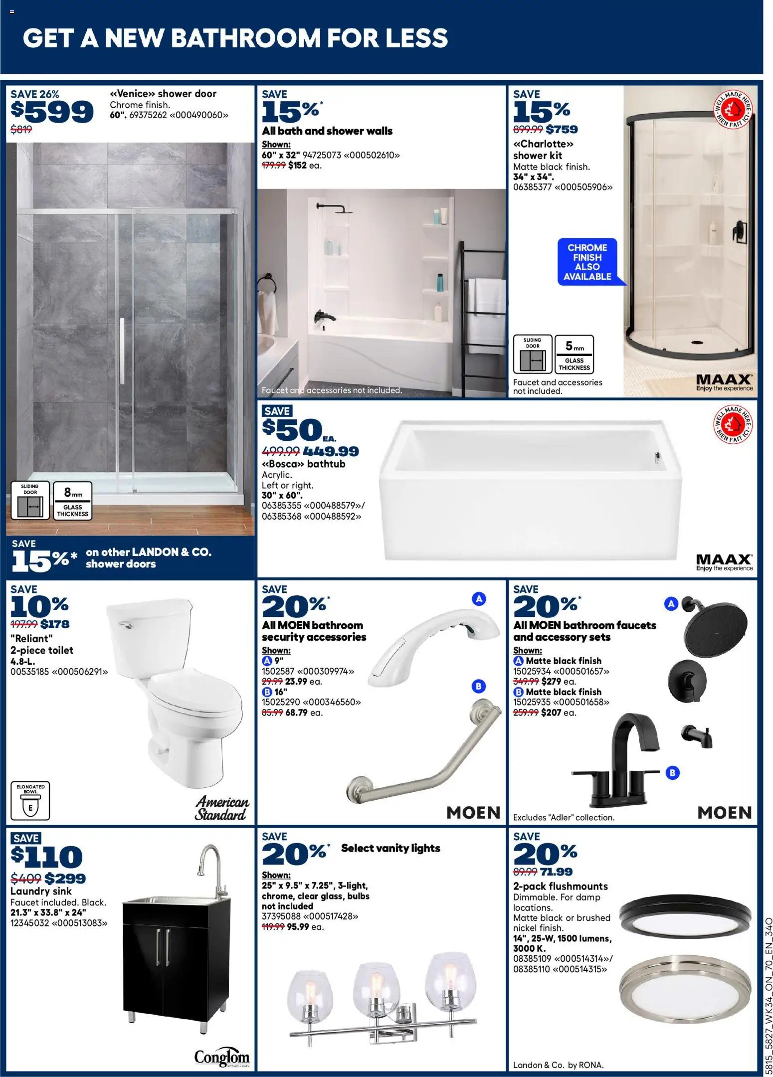 Rona weekly flyer