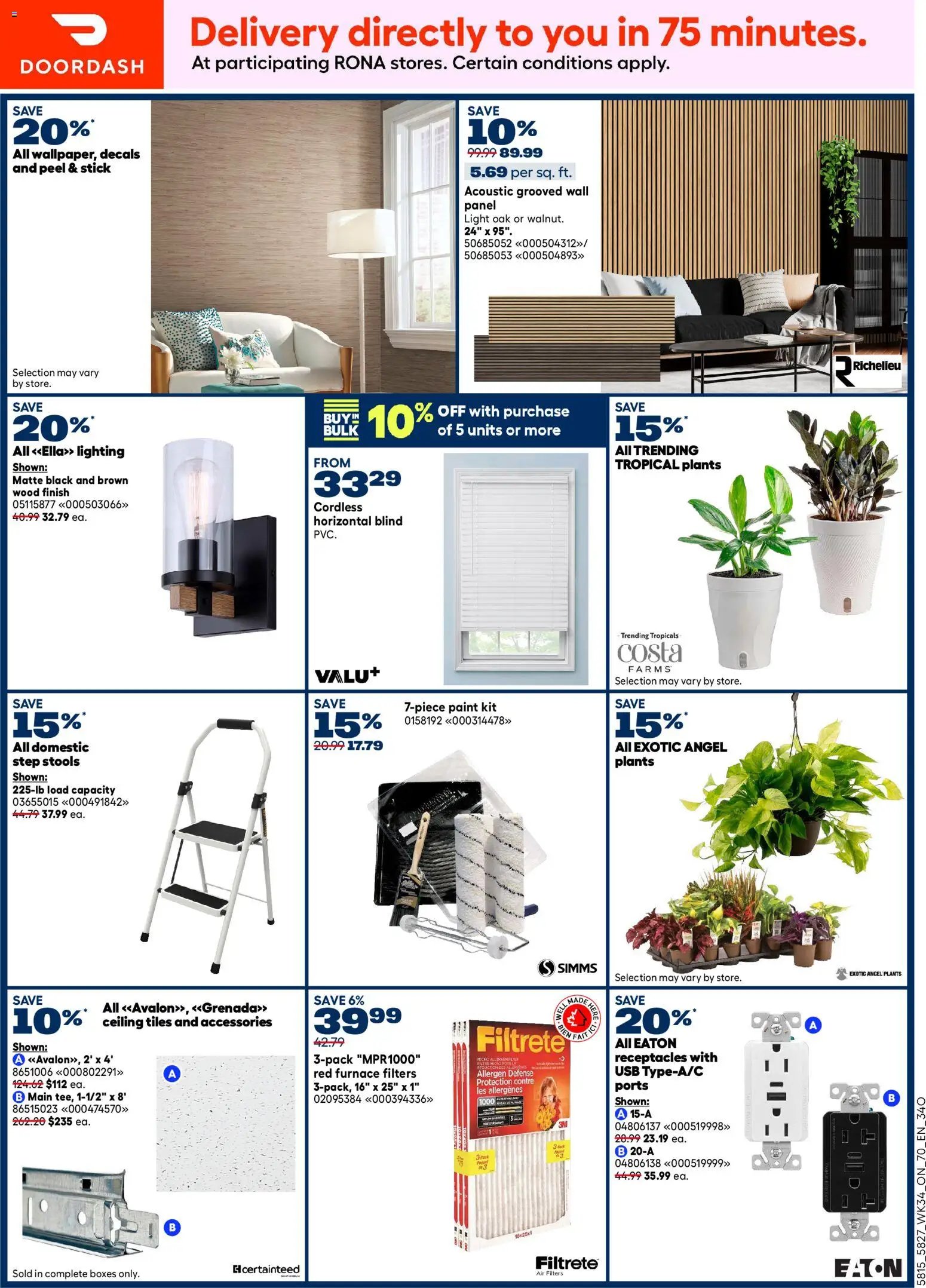 Rona weekly flyer