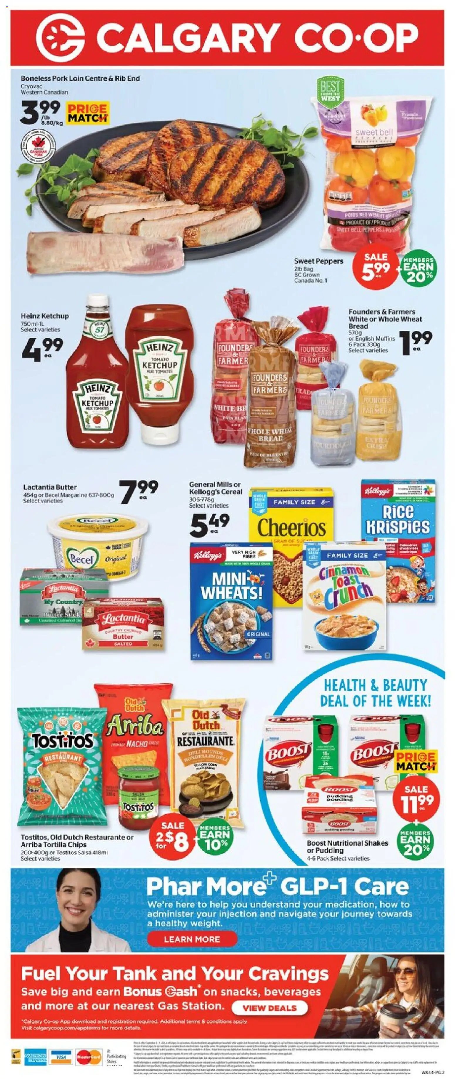 Calgary Co-op weekly flyer / circulaire