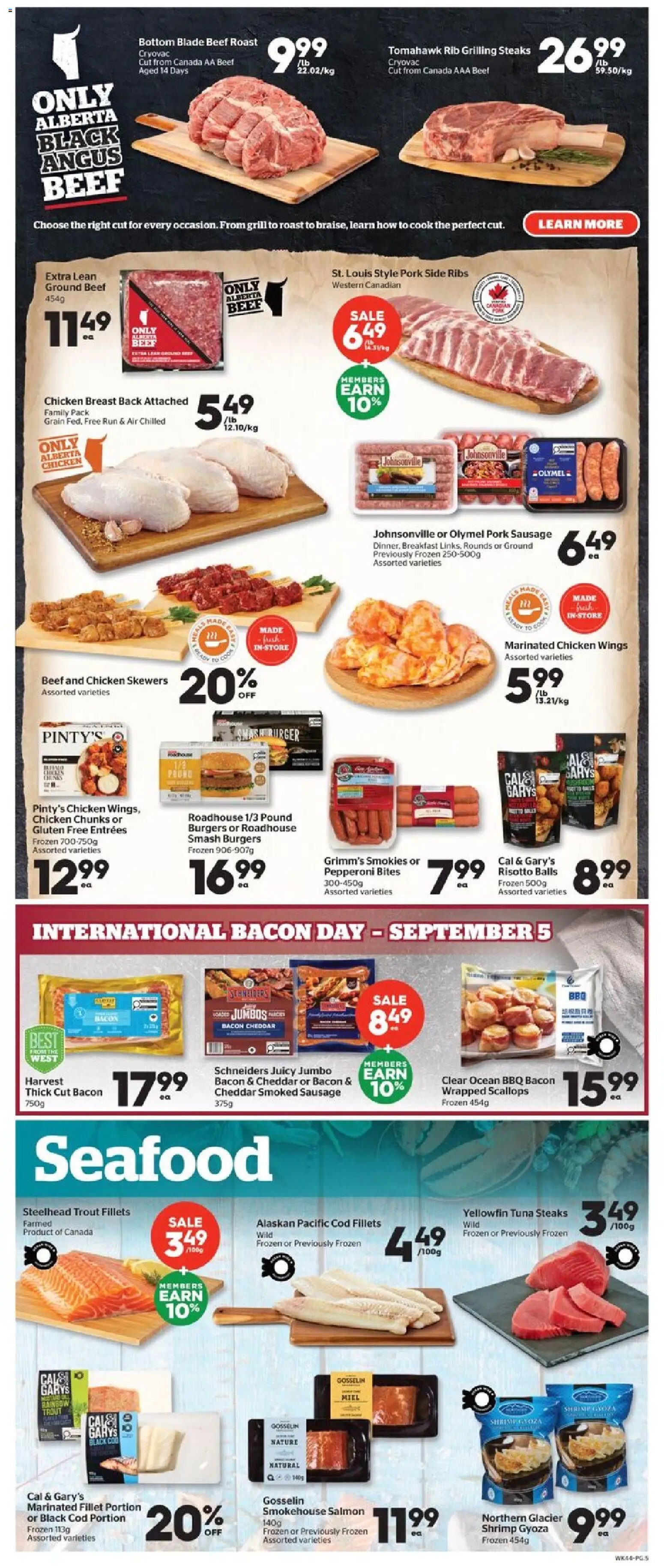 Calgary Co-op weekly flyer / circulaire