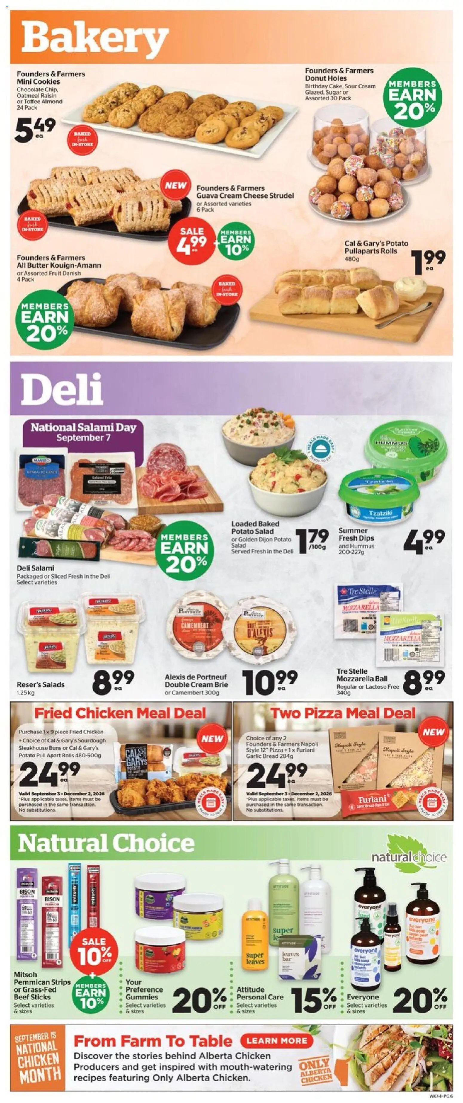 Calgary Co-op weekly flyer / circulaire