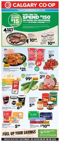 Calgary Co-op weekly flyer / circulaire