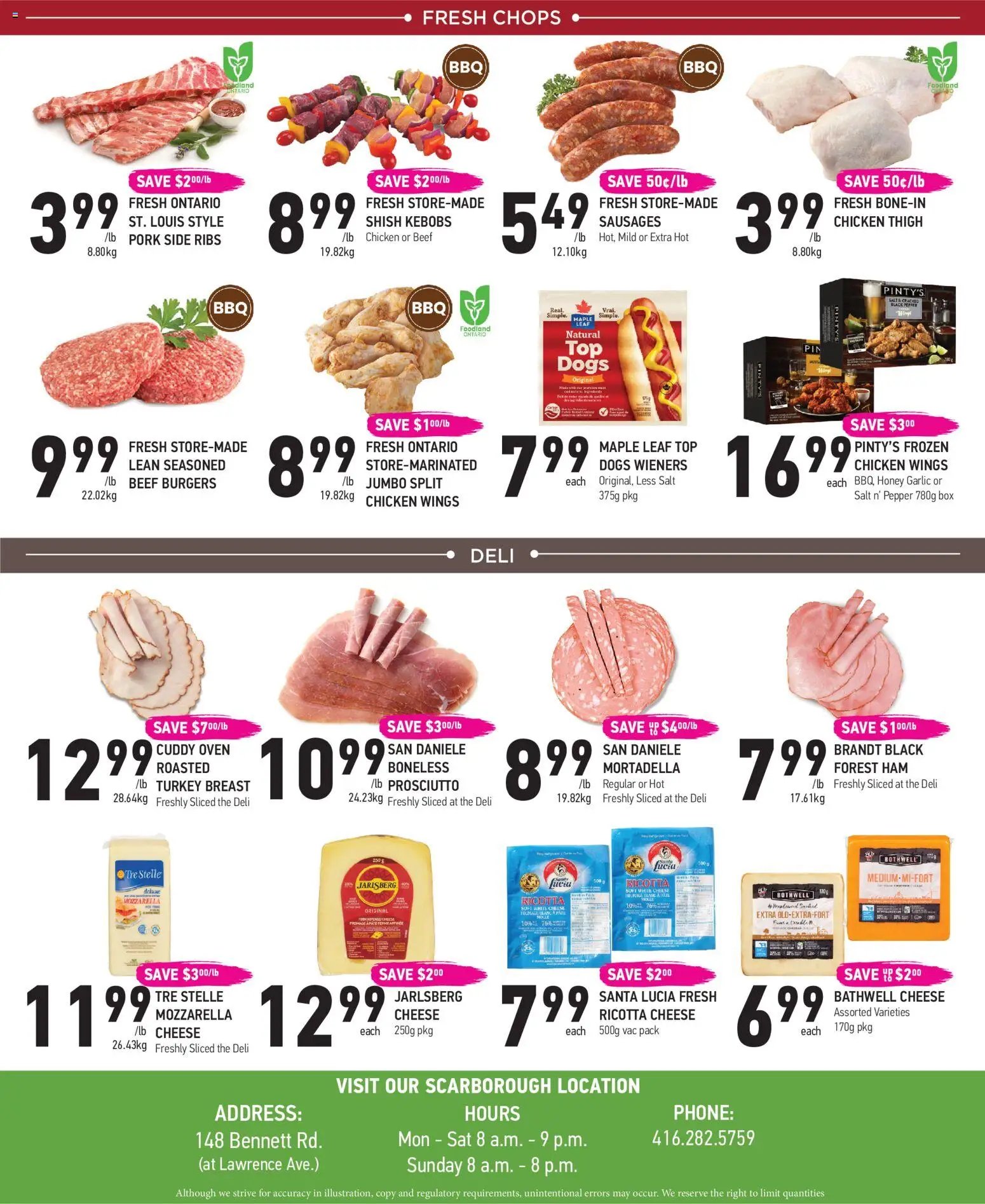 Coppas Fresh Market weekly flyer / circulaire