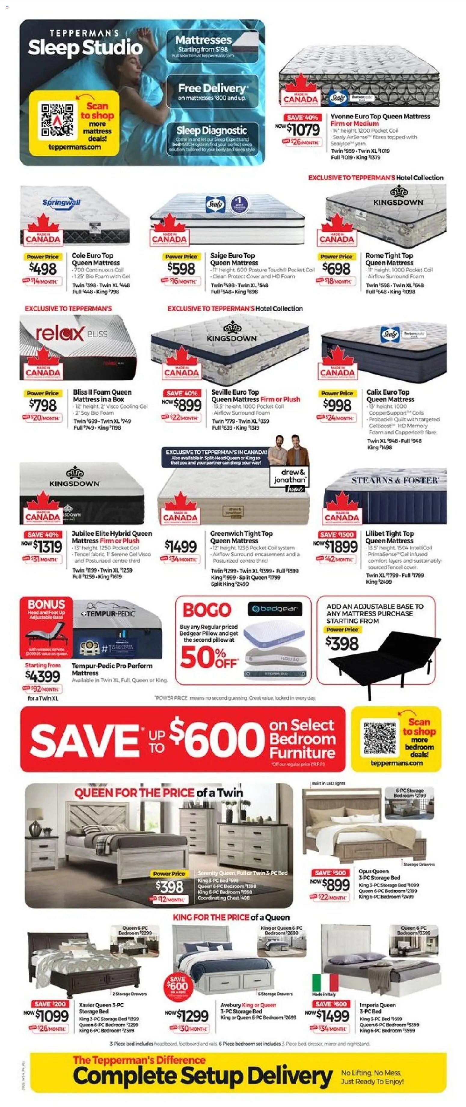 Tepperman's weekly flyer / circulaire