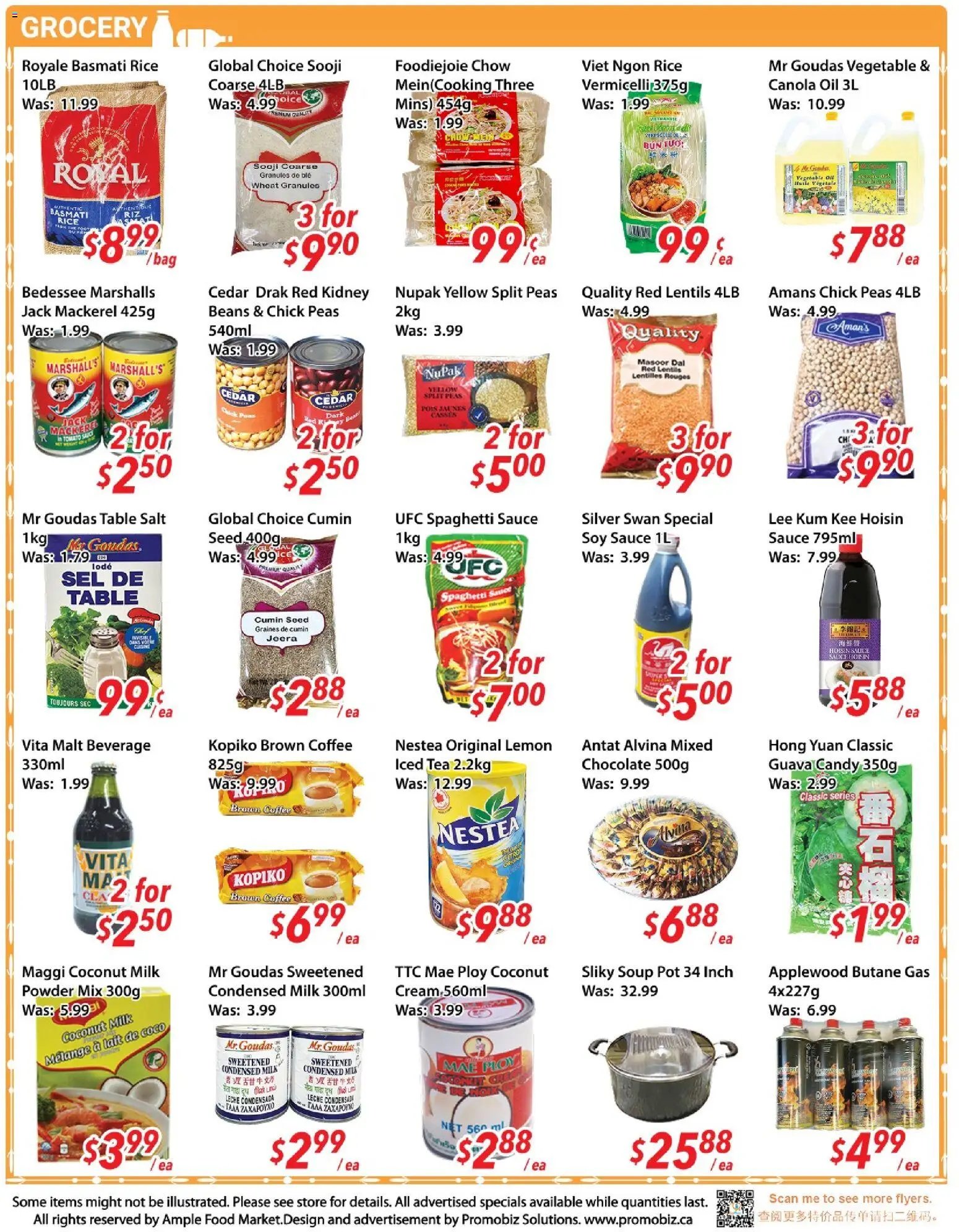 Ample Food Market  weekly flyer Brampton