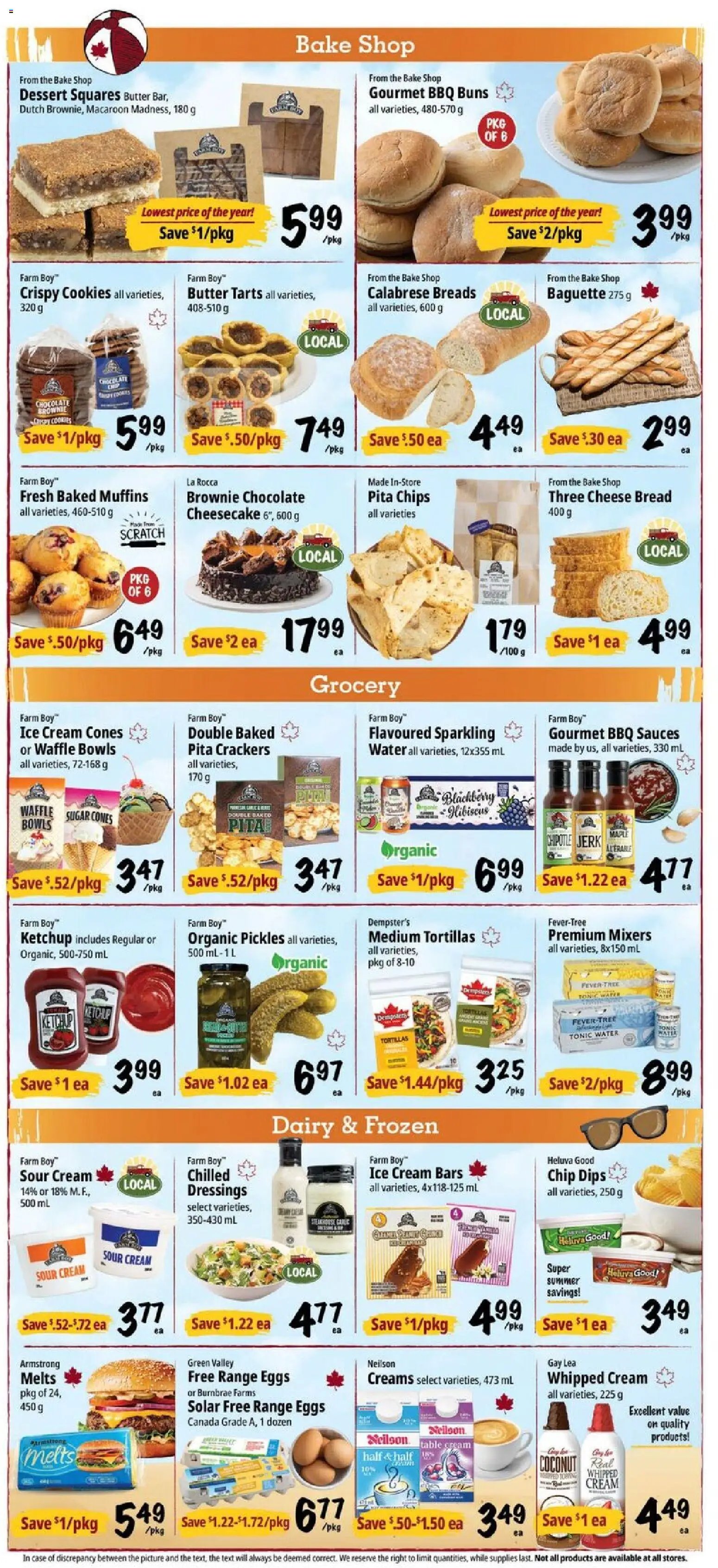 Farm Boy weekly flyer / circulaire