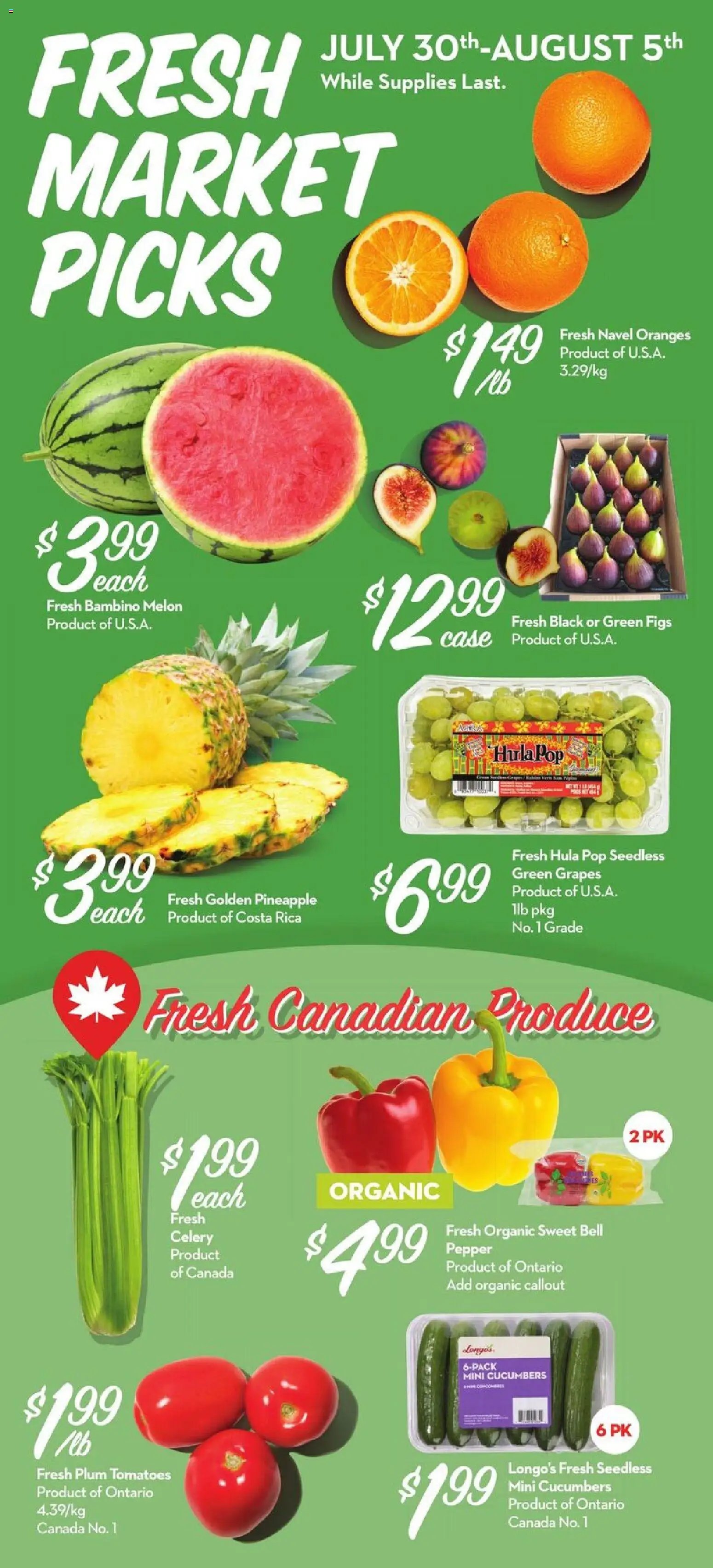 Longo's weekly flyer / circulaire