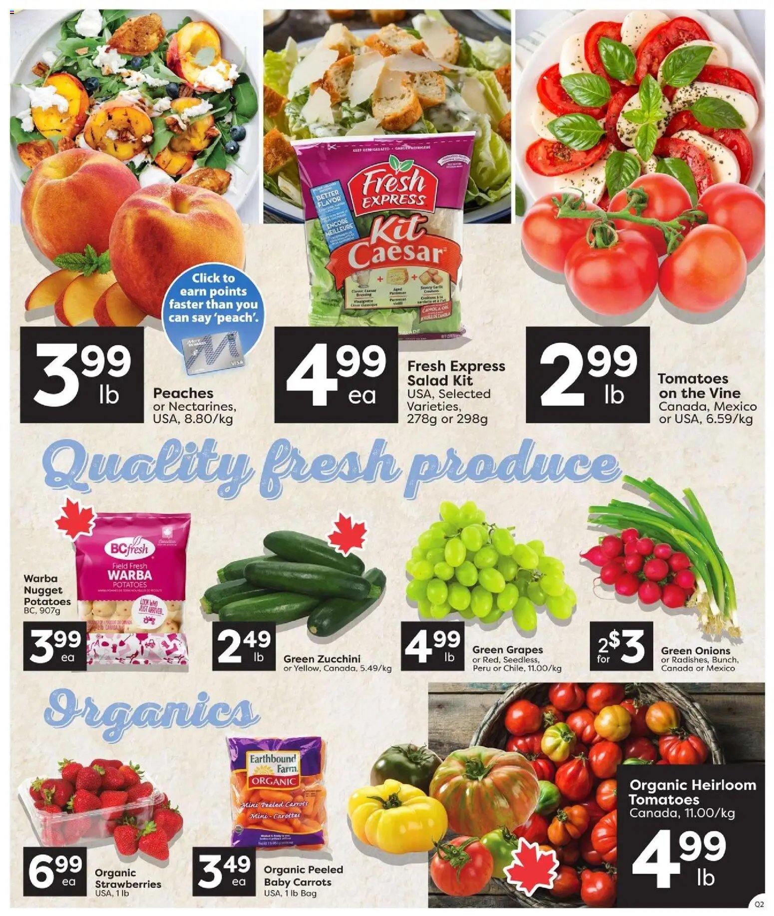 Quality Foods weekly flyer / circulaire