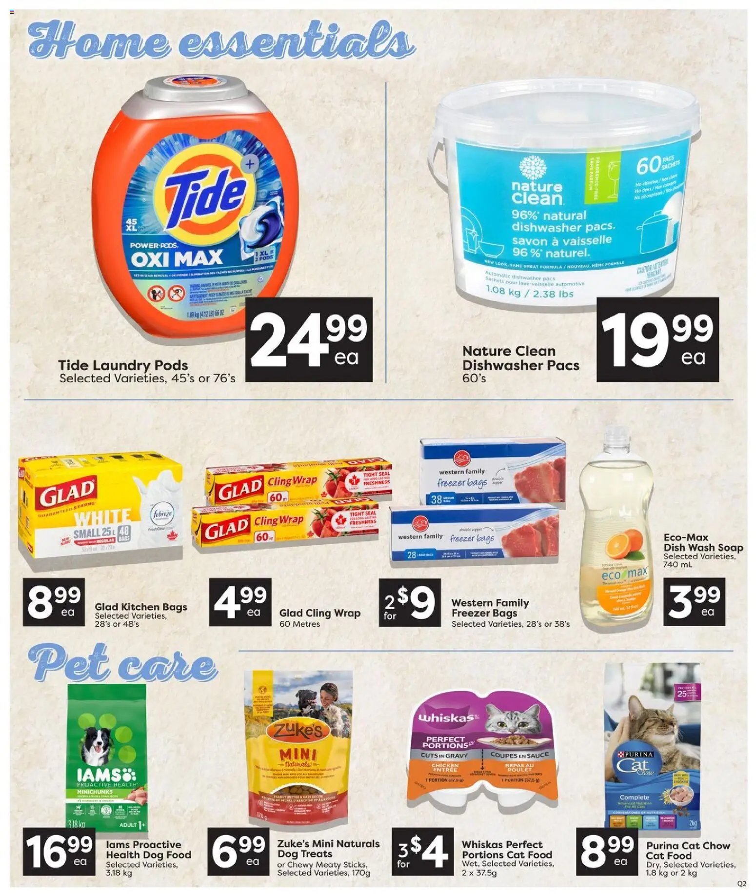 Quality Foods weekly flyer / circulaire