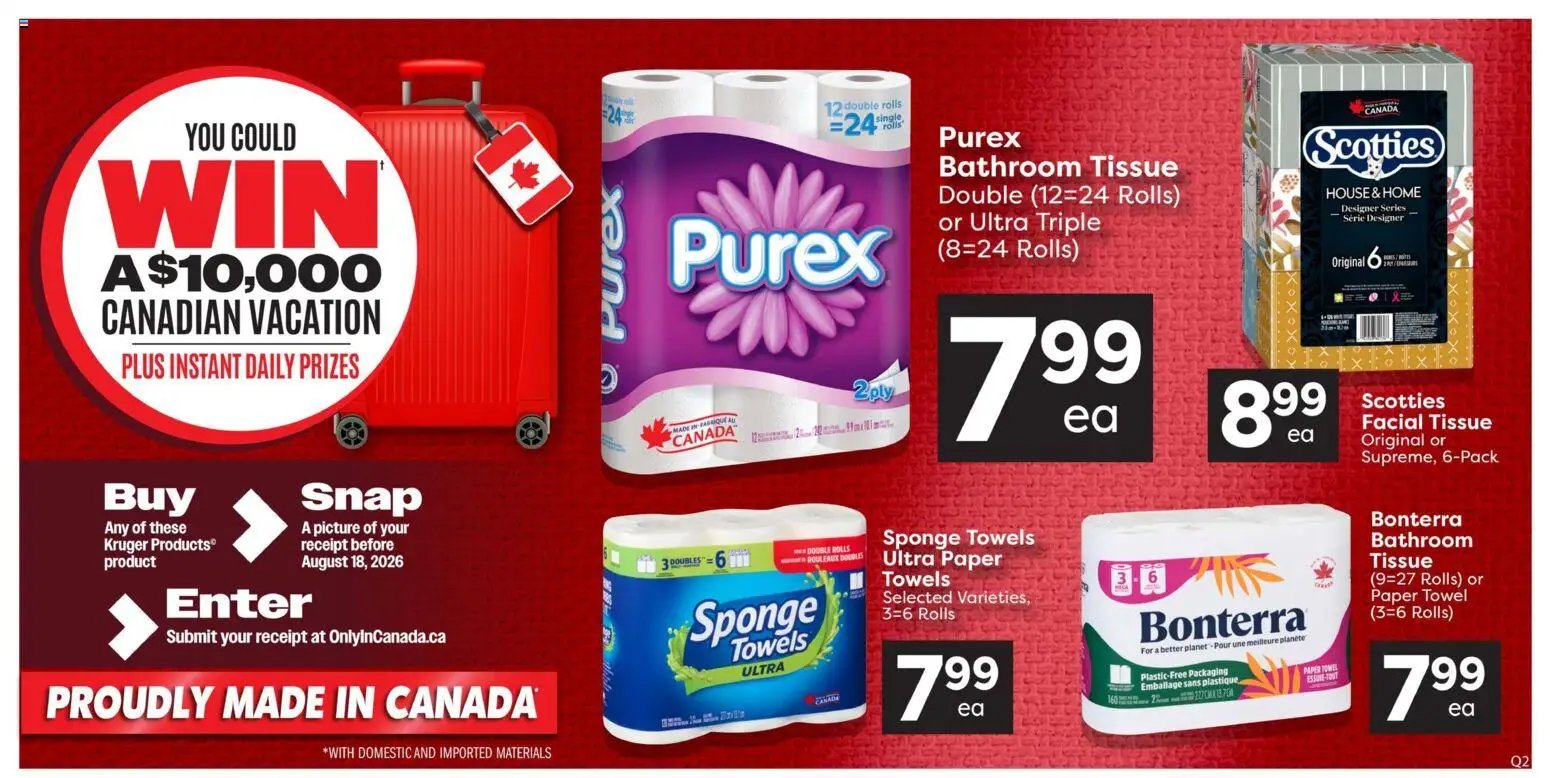 Quality Foods weekly flyer / circulaire